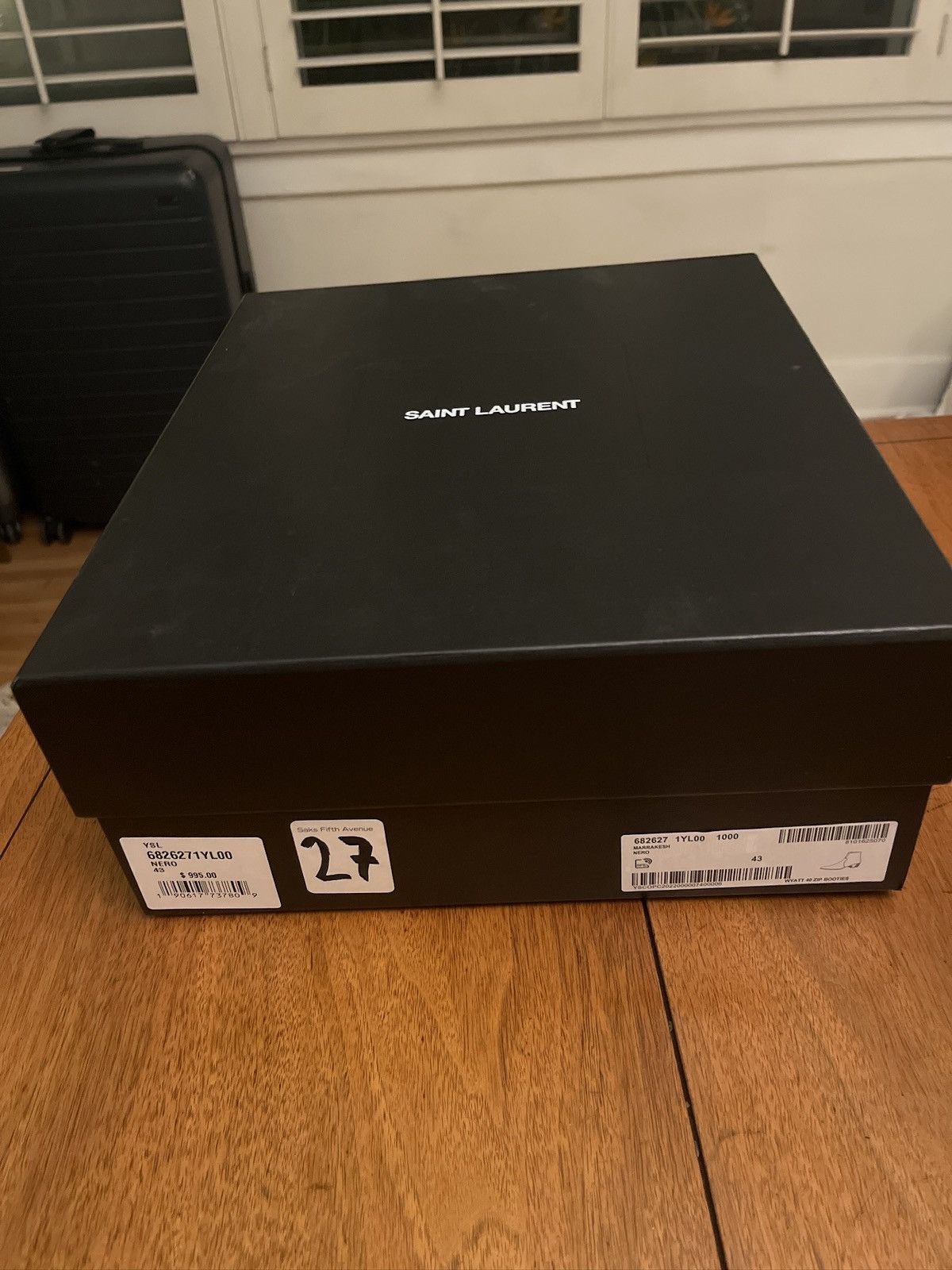 Yves Saint Laurent YSL boots Size US 10 / EU 43 - 3 Thumbnail