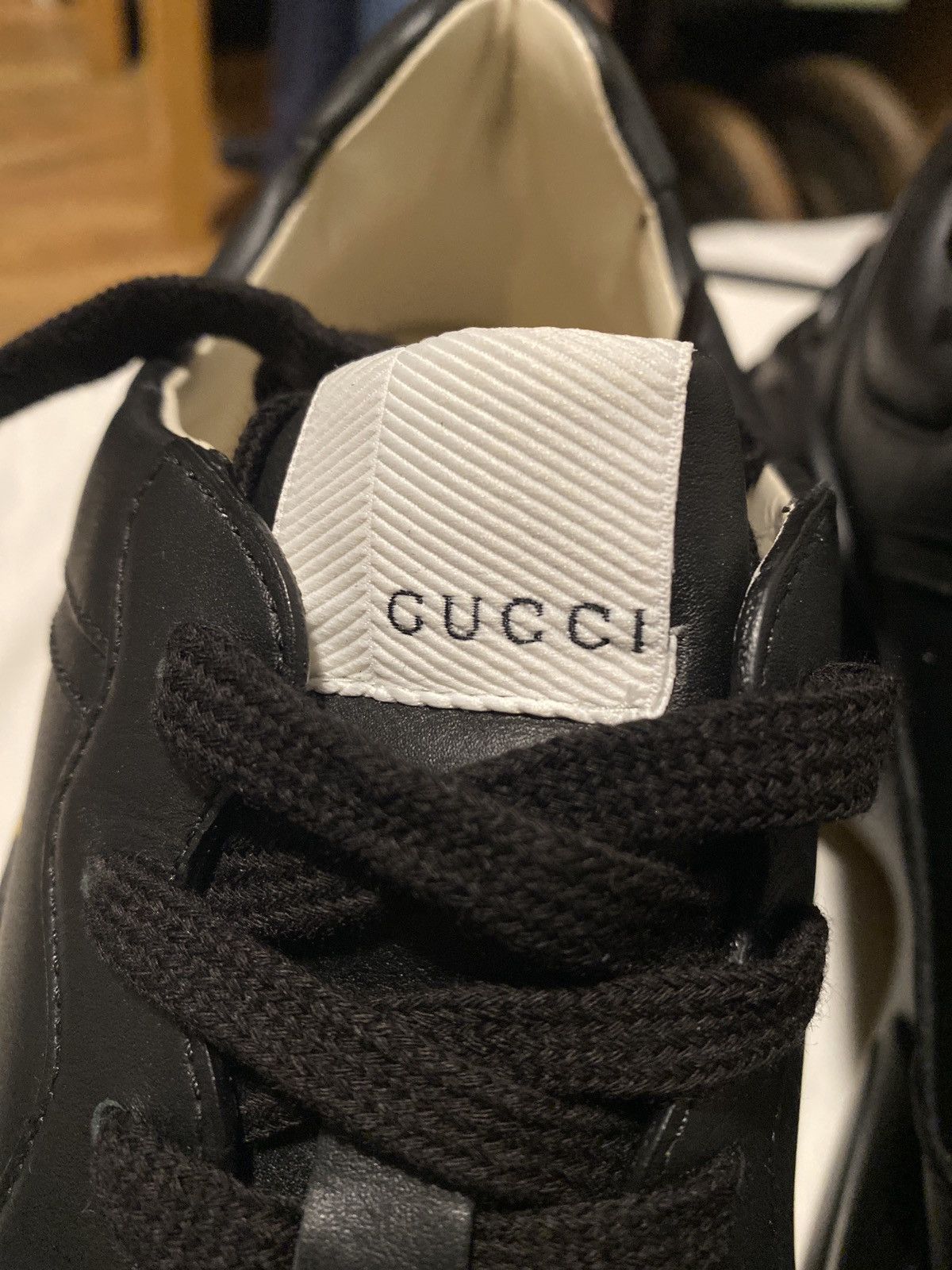 Gucci Gucci rython sneakers Size US 9 / EU 42 - 13 Thumbnail