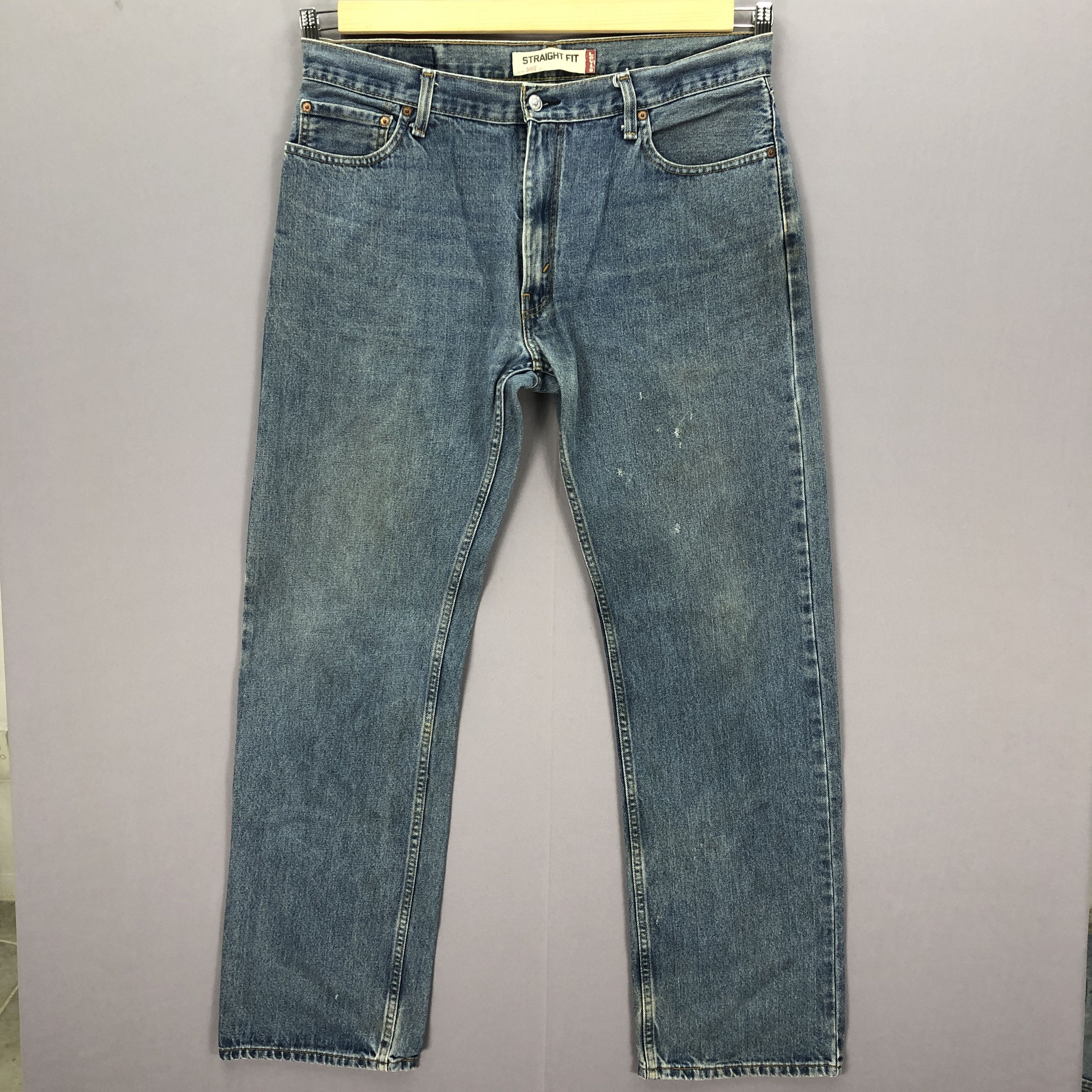 Levi's Vintage Levis 505 Light Wash Jeans Levi's Stonewash Denim Size US 36 / EU 52 - 1 Thumbnail