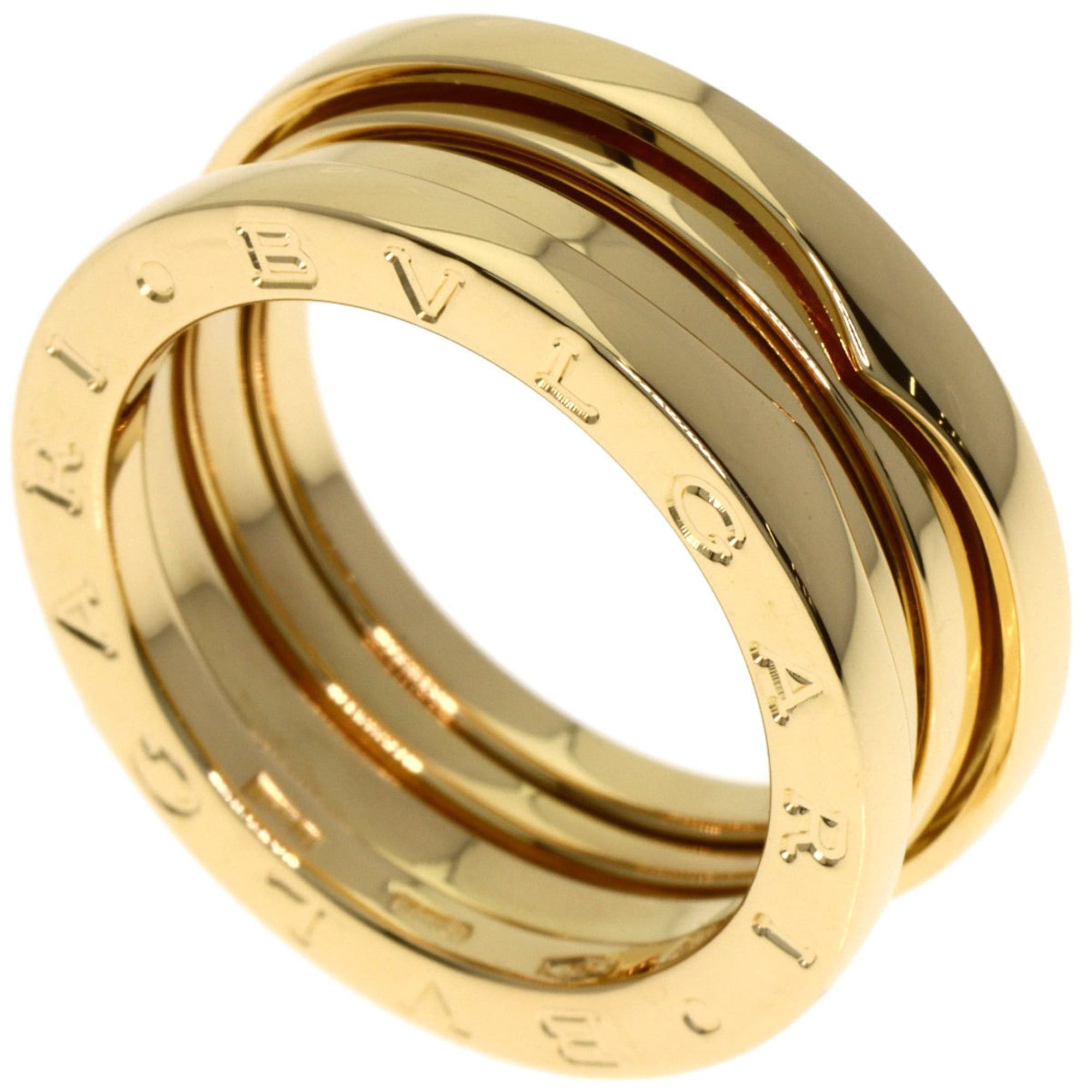 Bvlgari BVLGARI B-zero1 2-band ring #52, 18K yellow gold, women's. Size ONE SIZE - 1 Thumbnail