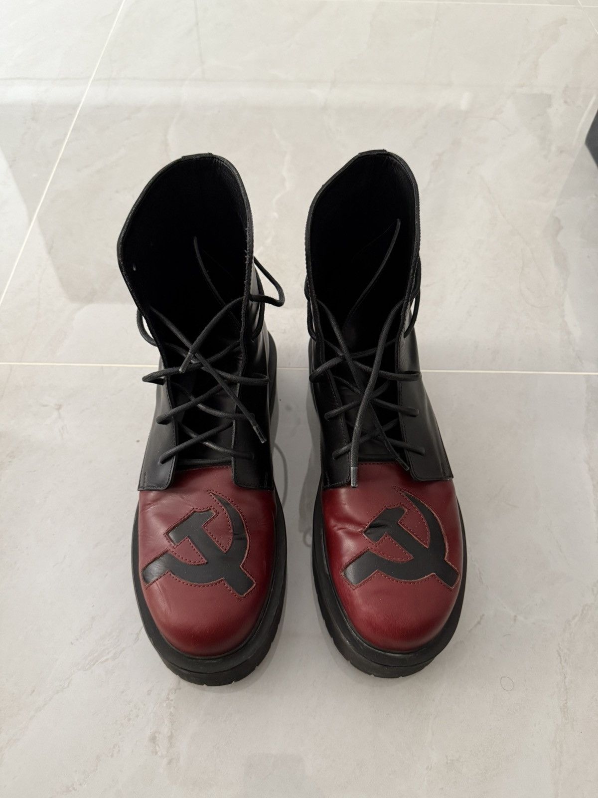 Enfants Riches Deprimes Enfants Riches Deprimes Communism Boots Sz.42 Size US 9 / EU 42 - 1 Thumbnail