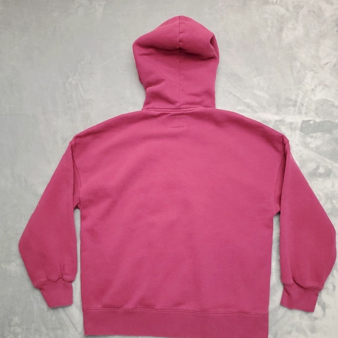Abercrombie & Fitch VINTAGE Abercrombie & Fitch Hoodie Mens S Pink Fleece Retro 90s USA Y2K Logo Solid Pullover Cotton Blend Long Sleeve Size US S / EU 44-46 / 1 - 6 Thumbnail