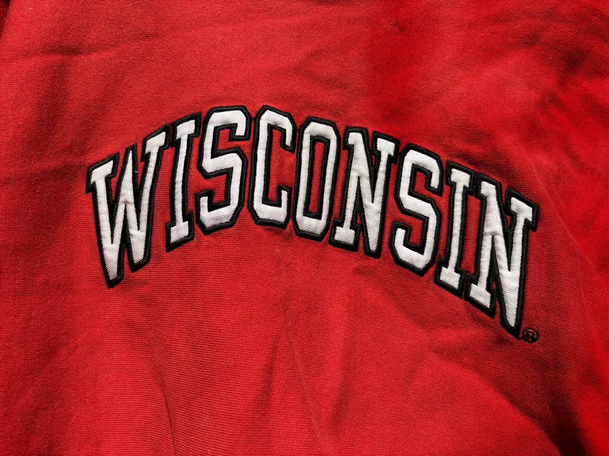 Steve And Barrys Vintage Wisconsin University Long Sleeve Size US S / EU 44-46 / 1 - 4 Thumbnail