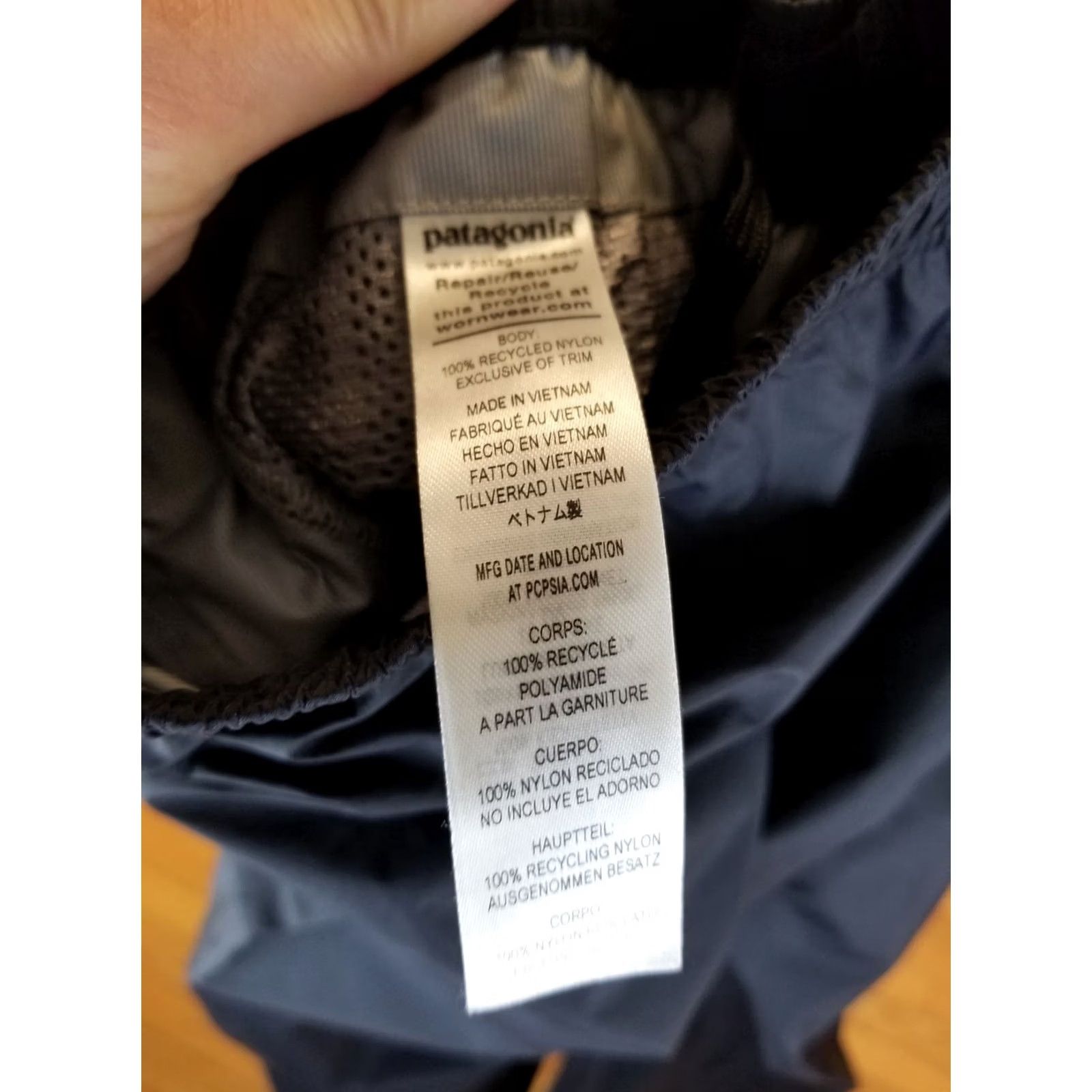 Patagonia VINTAGE PATAGONIA H2NO RAIN HIKING RIPSTOP WATERPROOF BLACK PANTS SZ MEDIUM Men Pants M Black 32/42 Jogger Size US 31 - 7 Thumbnail