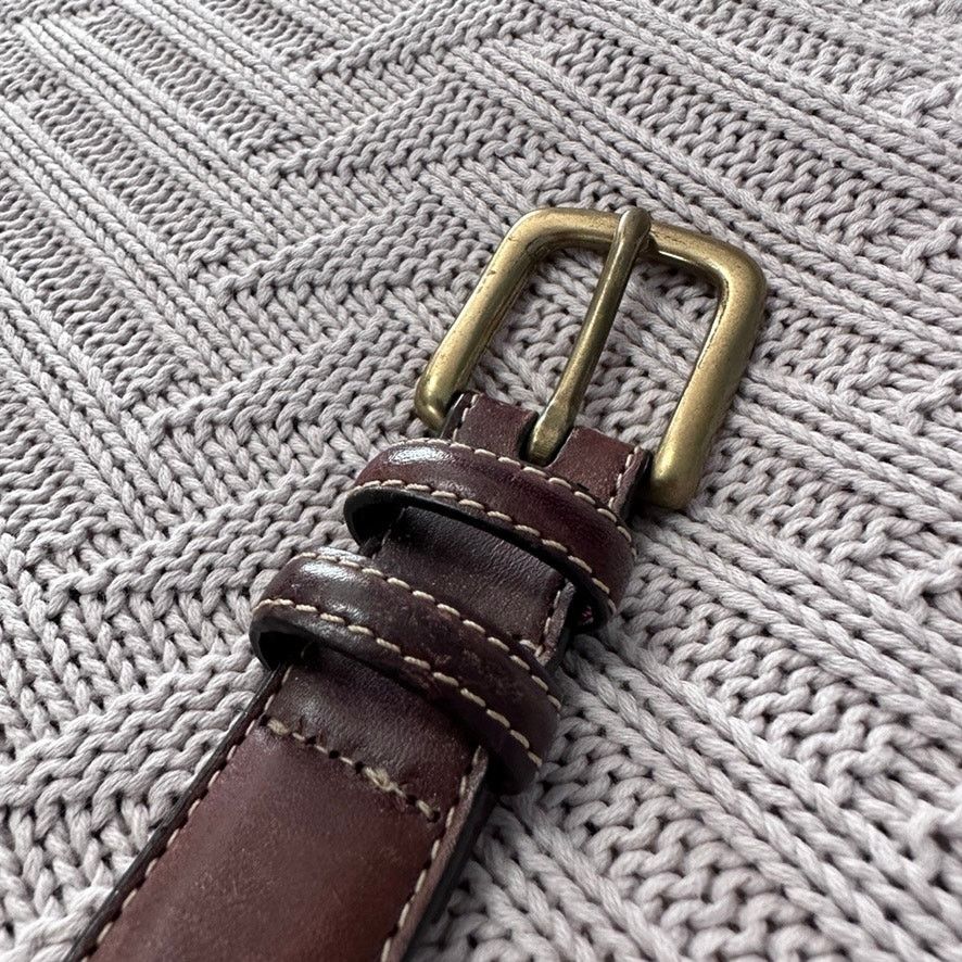 Gap Gap brown leather belt size 38 Size 38 - 2 Thumbnail