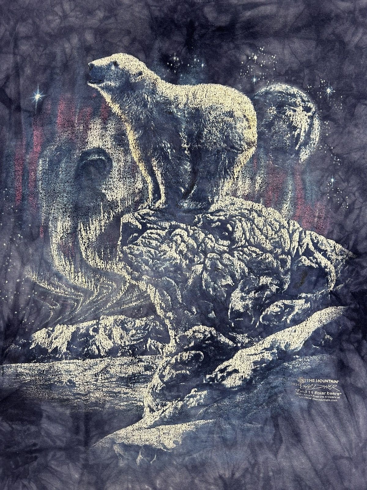 The Mountain × Vintage Crazy Vintage Y2K Essential The Mountain Polar Bears T-Shirt Size US M / EU 48-50 / 2 - 2 Thumbnail