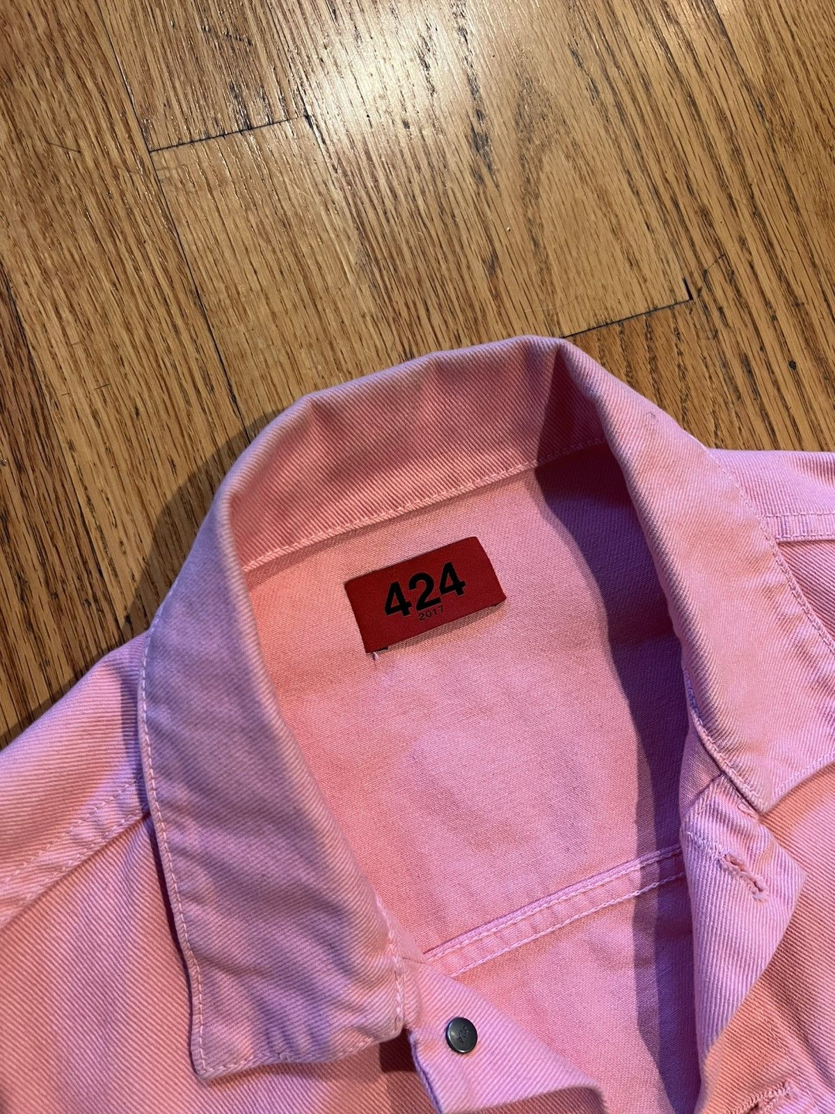 424 424 FOURTWOFOUR 2017 pink cotton jacket FINAL DROP Size US S / EU 44-46 / 1 - 2 Thumbnail