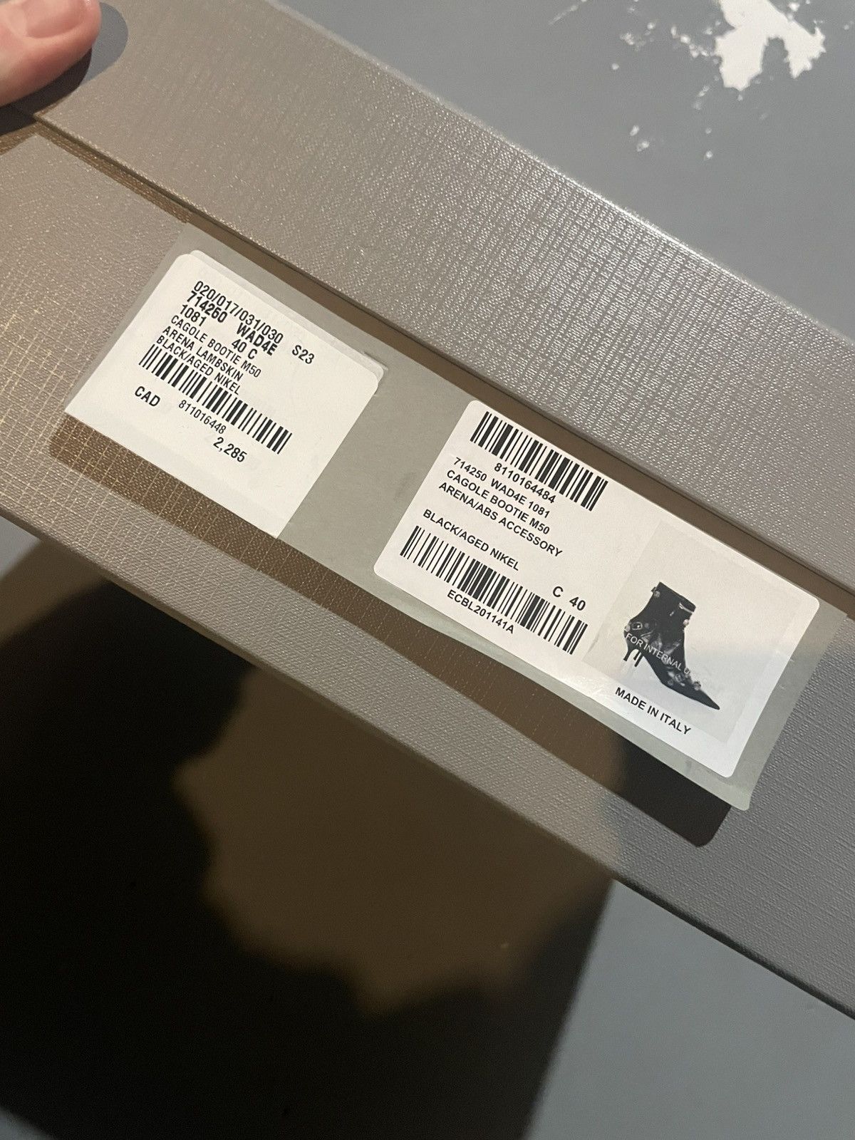 Balenciaga Balenciaga Cagole Heeled Ankle Boot Heels Lambskin Leather Size US 6 / IT 36 - 5 Thumbnail