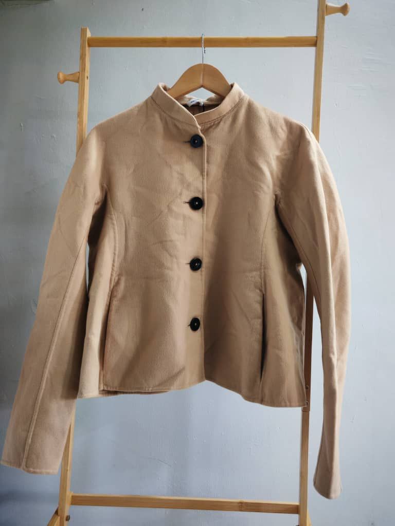 Jil Sander Jil Sander Cashmere Blouson Jacket – Made in Italy Size S / US 4 / IT 40 - 1 Thumbnail