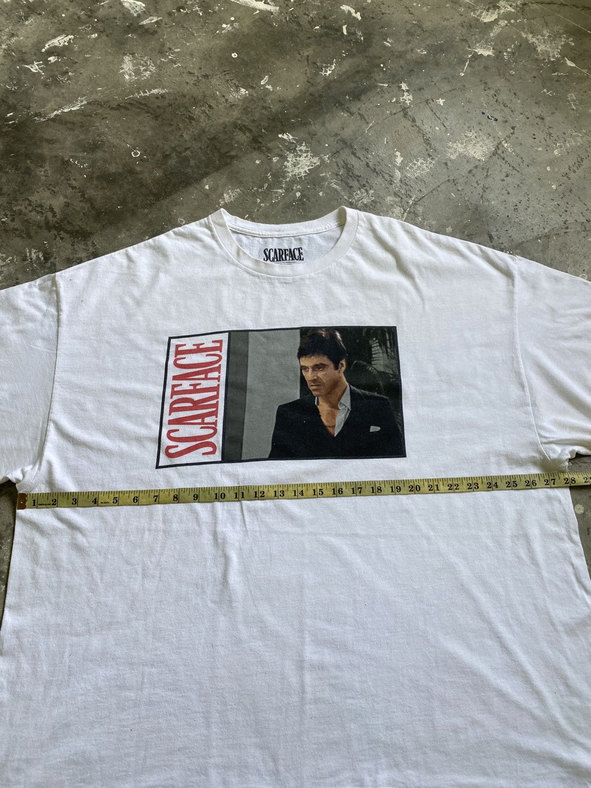 Vintage Scarface Tony Montana Vintage Movie Boxy Shirt Size US XXL / EU 58 / 5 - 11 Thumbnail