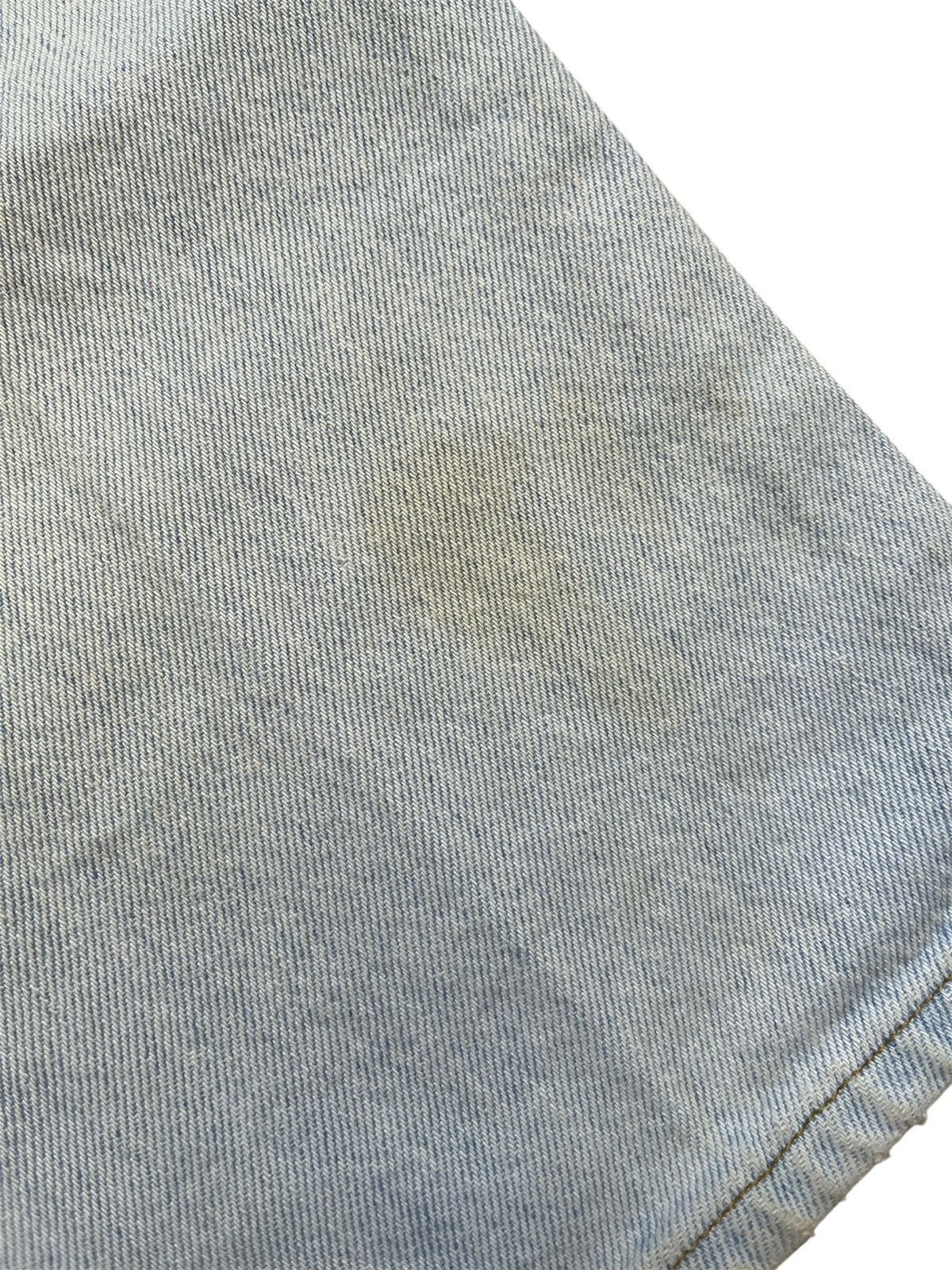 Lee Vintage 90s Straight Leg Blue Light Wash Faded Lee Denim Size US 31 - 4 Thumbnail