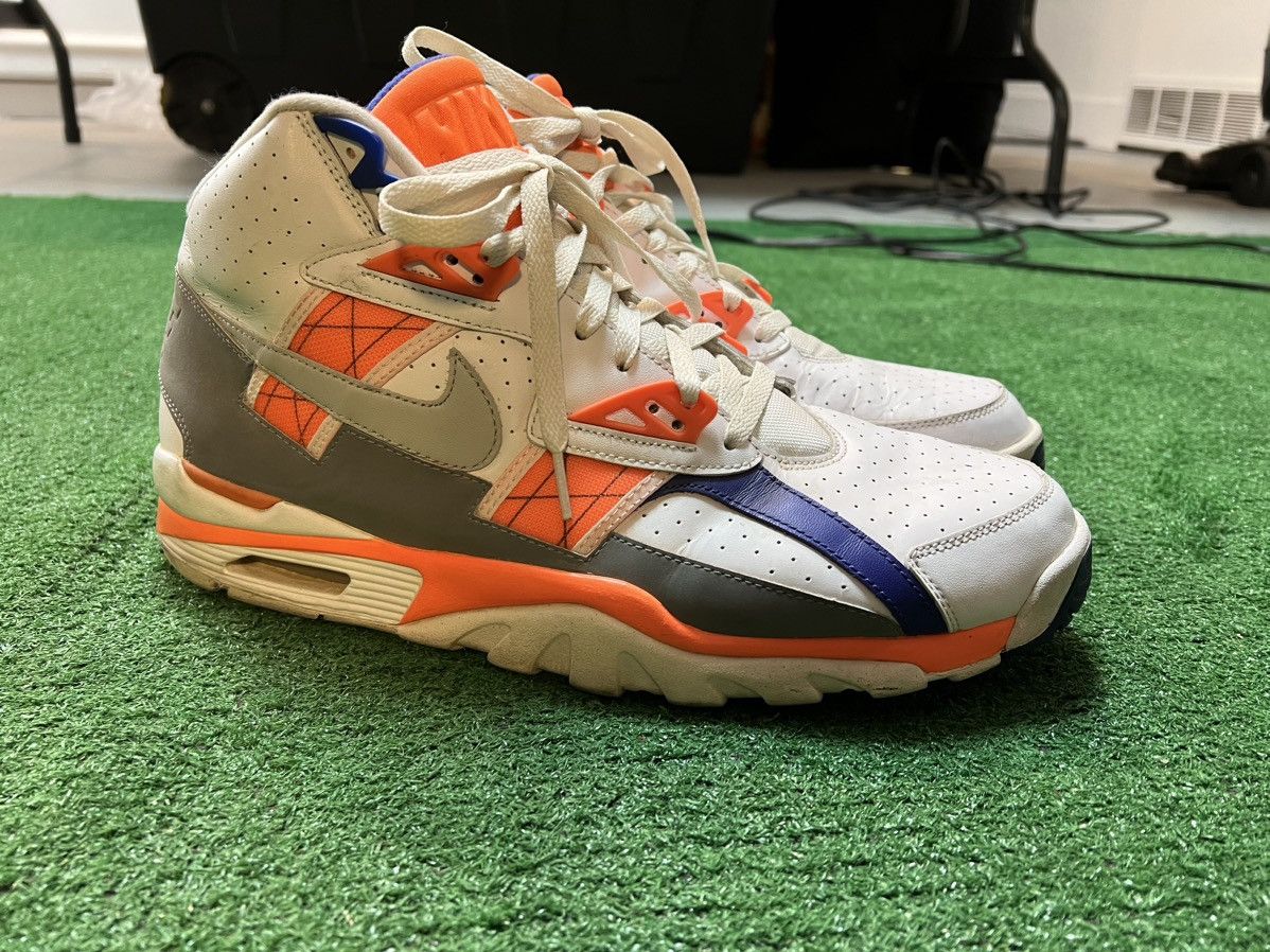 image of Nike Air Trainer Sc “Bo Jackson” Auburn Shoes in White, Men's (Size 13)