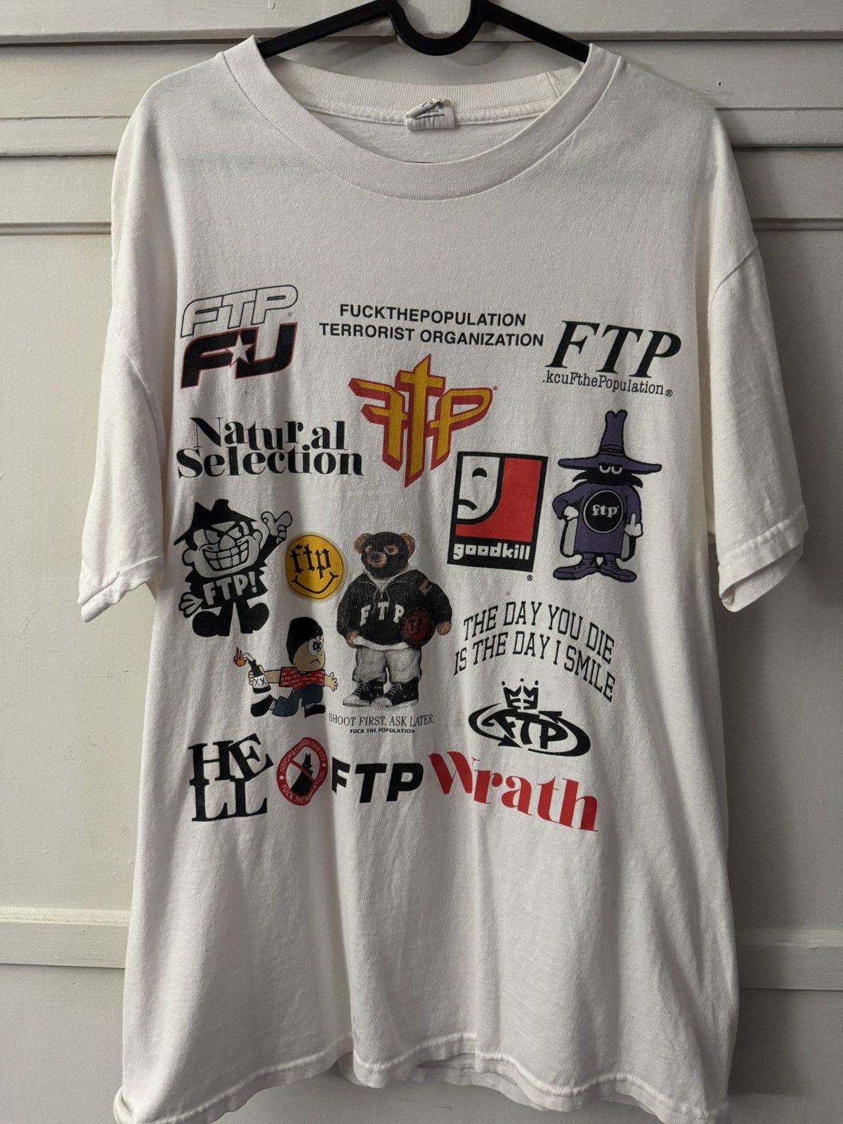 Fuck The Population FTP 13 Years Archive T-Shirt Size US L / EU 52-54 / 3 - 1 Thumbnail