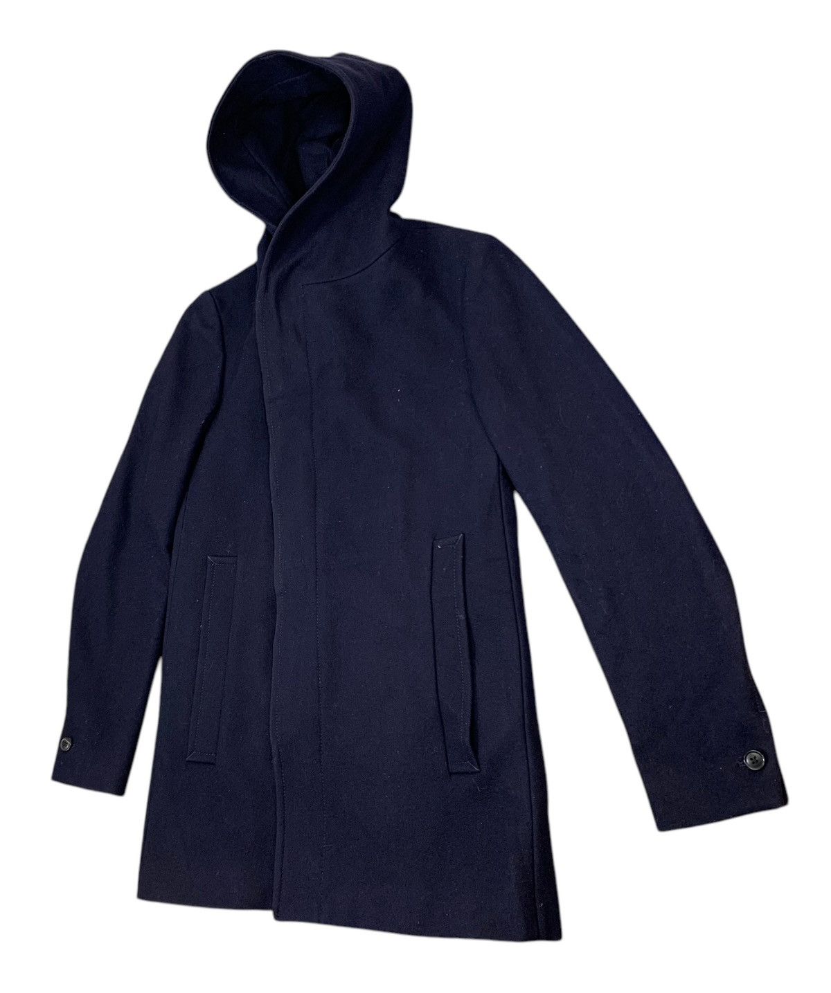 VINTAGE STEPHEN SCHNEIDER WOOL HOODIE OVERCOAT WOMEN