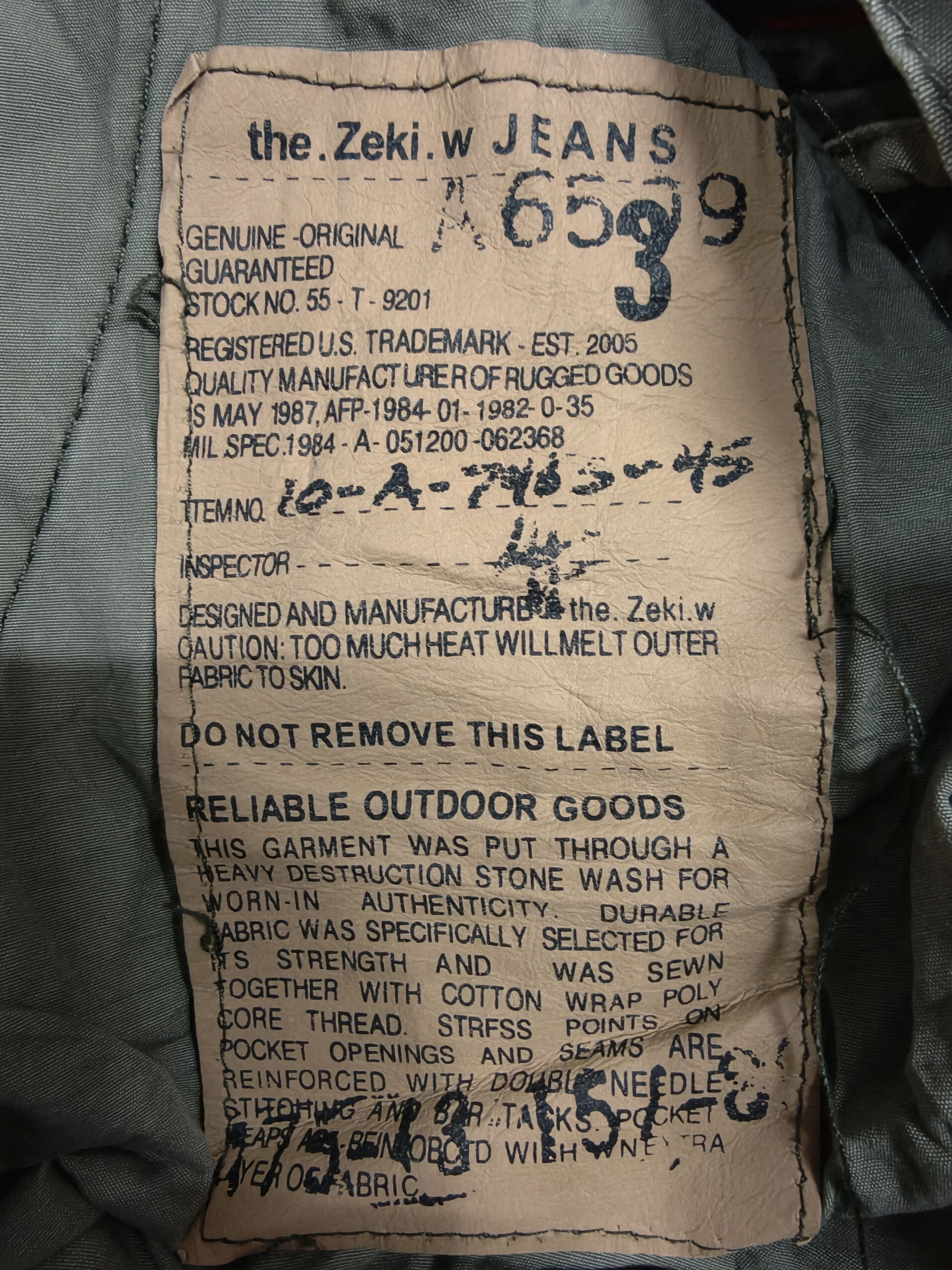 Other the.Zeki.w JEANS Size US 30 / EU 46 - 5 Thumbnail