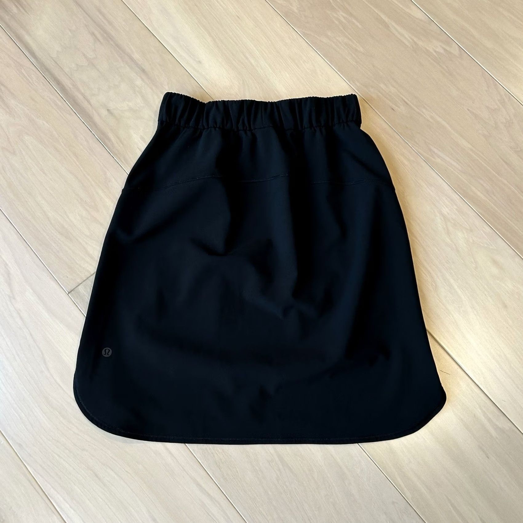 Lululemon VINTAGE Lululemon On The Fly Skirt Black Linerless Women’s 4 Size 27" / US 4 / IT 40 - 3 Thumbnail