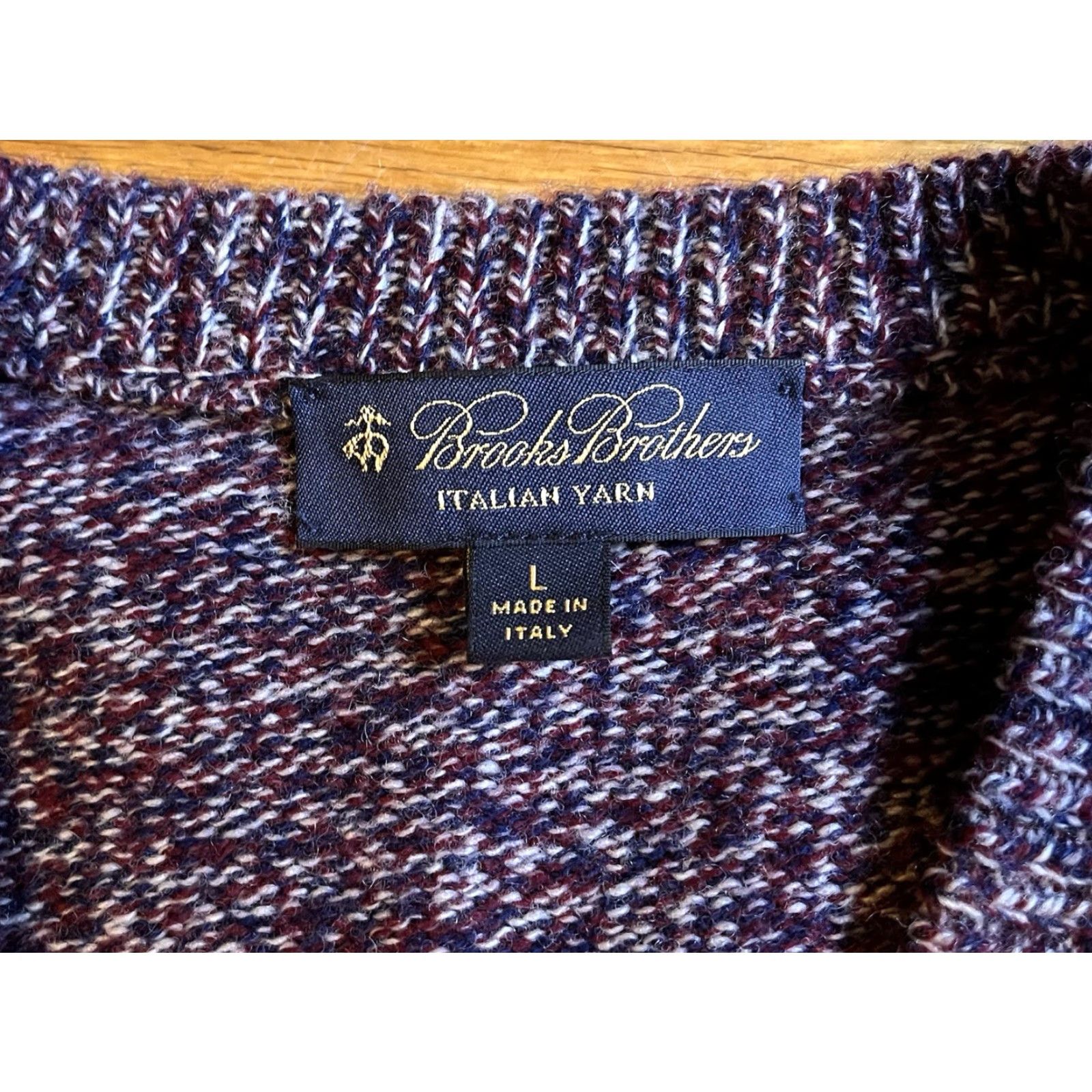 Brooks Brothers Brooks Brothers Italian Merino Wool Argyle Diamond Sweater Men’s L Multicolor Size US L / EU 52-54 / 3 - 4 Thumbnail