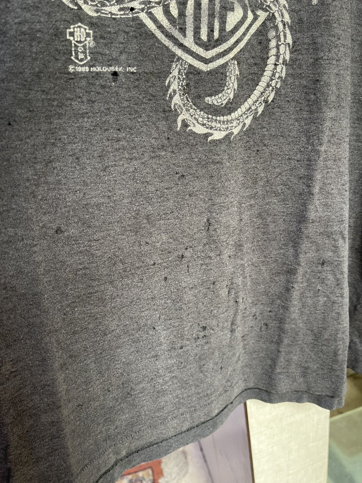 Harley Davidson × Vintage Vintage Gargoyle Harley Davidson t shirt 1988 80s Size US XL / EU 56 / 4 - 5 Thumbnail