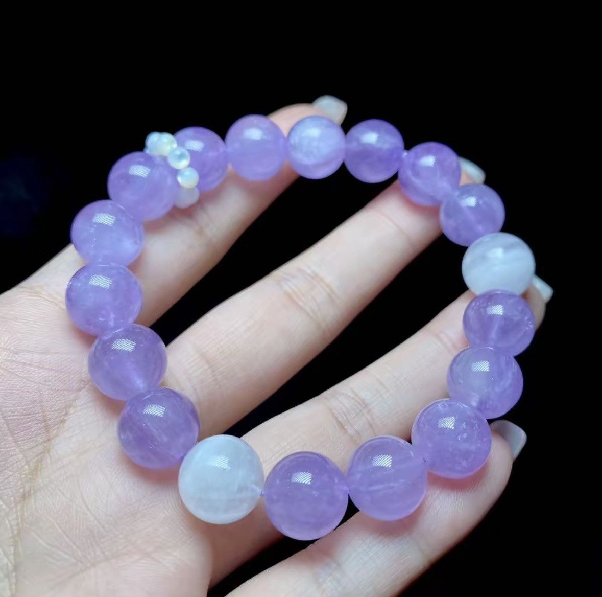 Other Purple Crystal Bracelet Size ONE SIZE - 3 Thumbnail