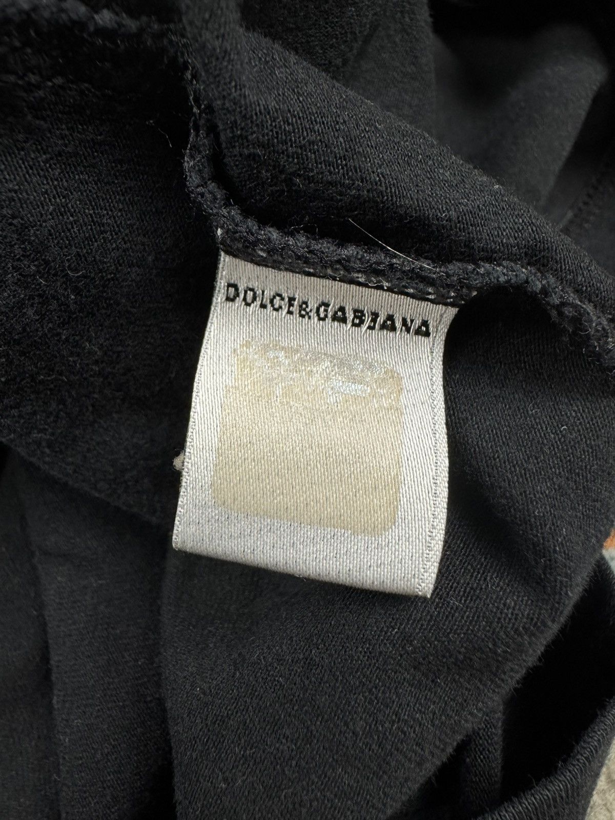 Dolce & Gabbana × Vintage Vintage 00s Dolce & Gabbana D&G embroidered chest logo tee Size US XL / EU 56 / 4 - 8 Thumbnail