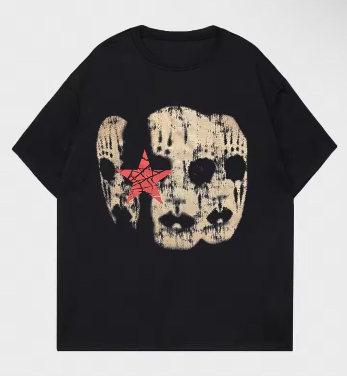 Other Y2K Streetwear Goth Fashion Black T-Shirt Punk Graphic Tees Size US XXL / EU 58 / 5 - 1 Thumbnail