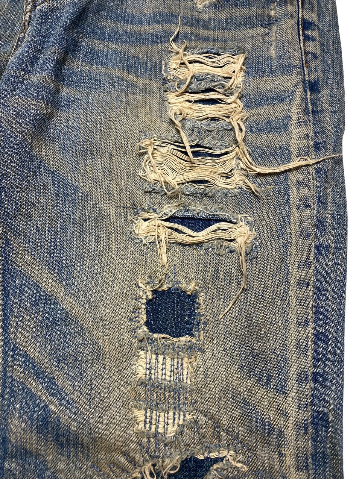 Beauty Beast 2000s Jackrose - Mud Wash Crash Denim Size US 31 - 7 Thumbnail