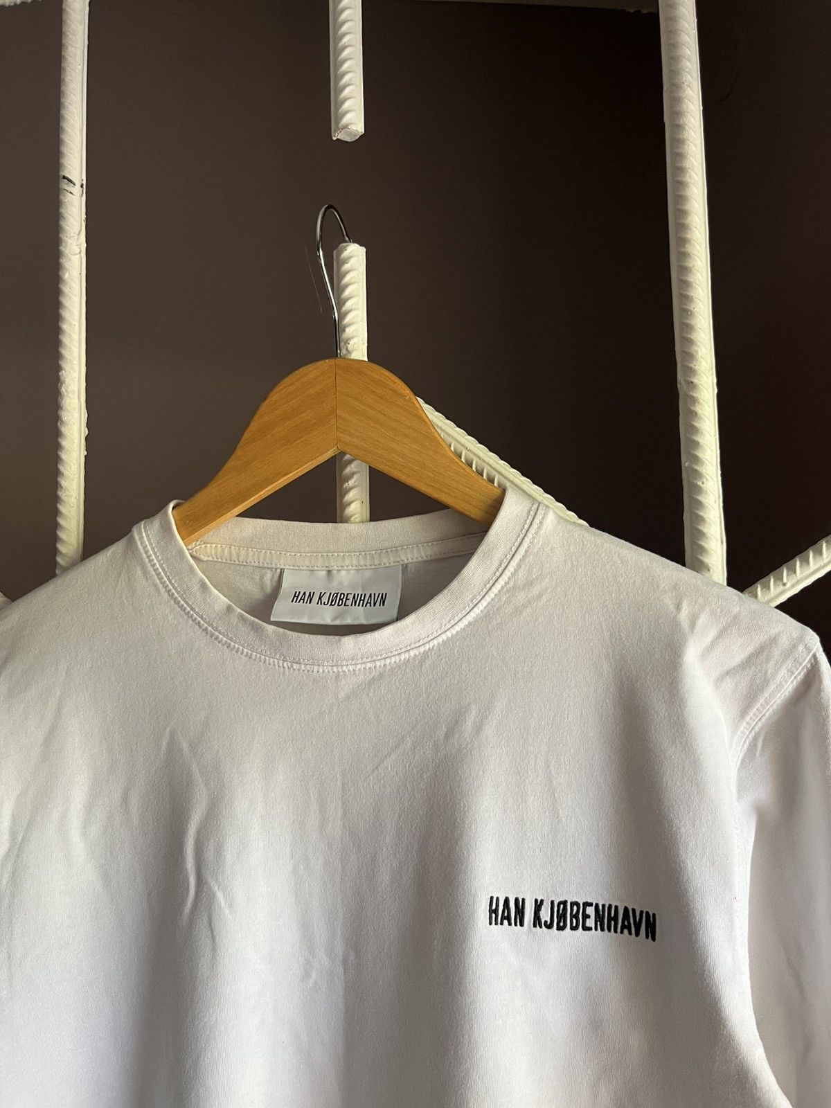 Han Kjobenhavn Han Kjobenhavn White Basic Longsleeve Size US M / EU 48-50 / 2 - 2 Thumbnail