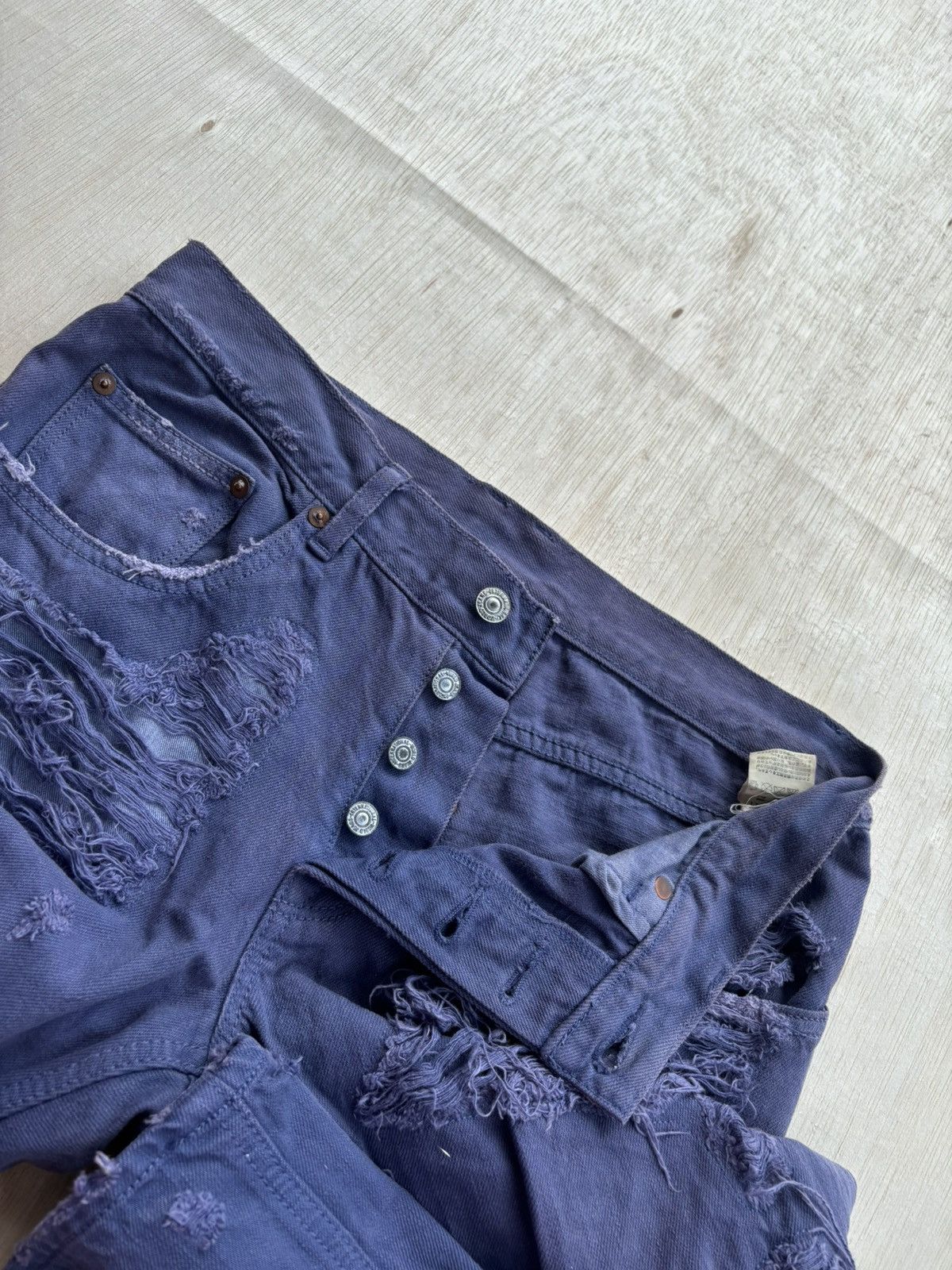 If Six Was Nine × Japanese Brand Vintage Distressed RNA Undercover Style Pants Size US 31 - 6 Thumbnail
