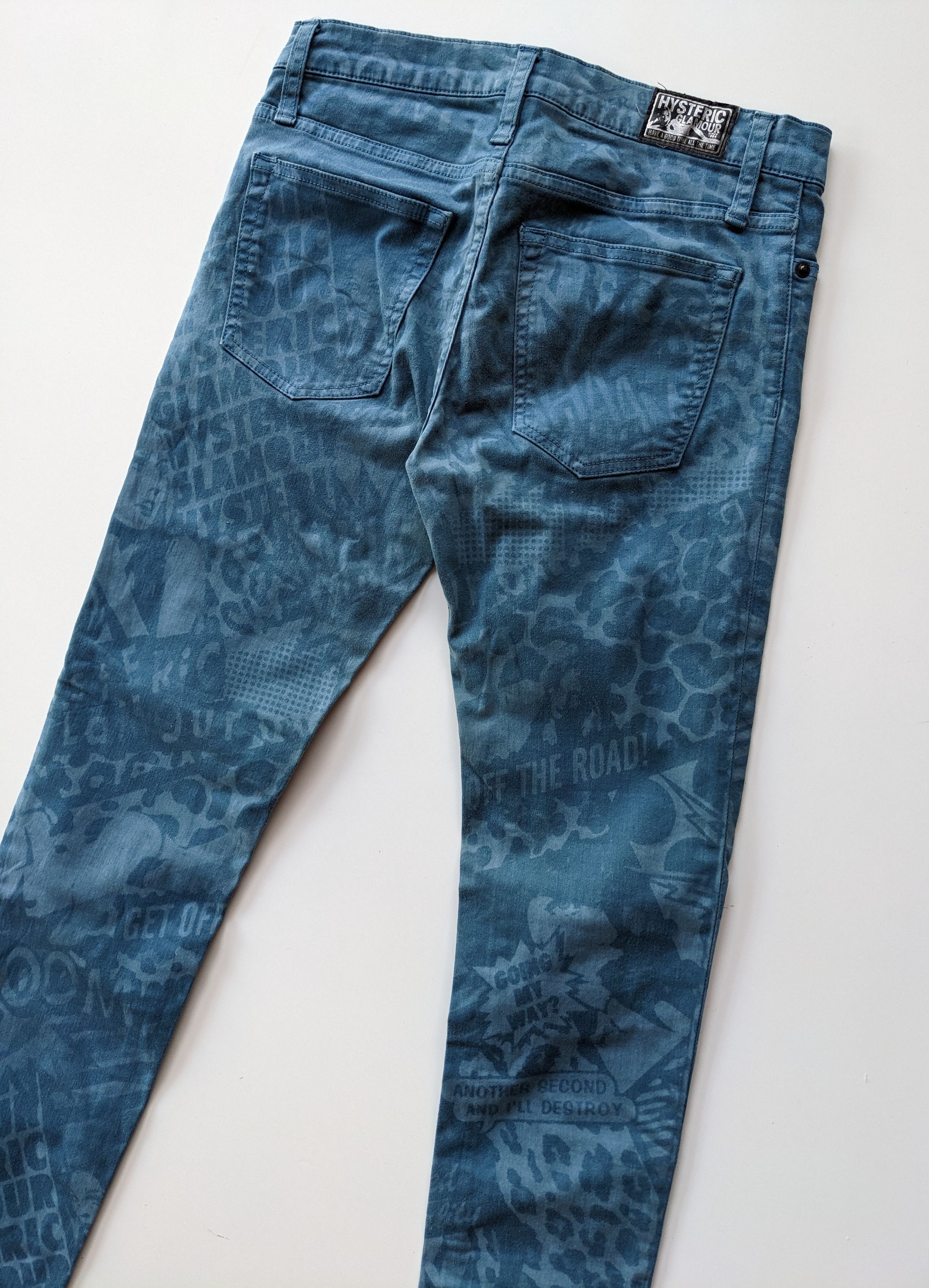 Hysteric Glamour Hysteric Glamour kinky AOP jeans Size 28" / US 6 / IT 42 - 1 Thumbnail