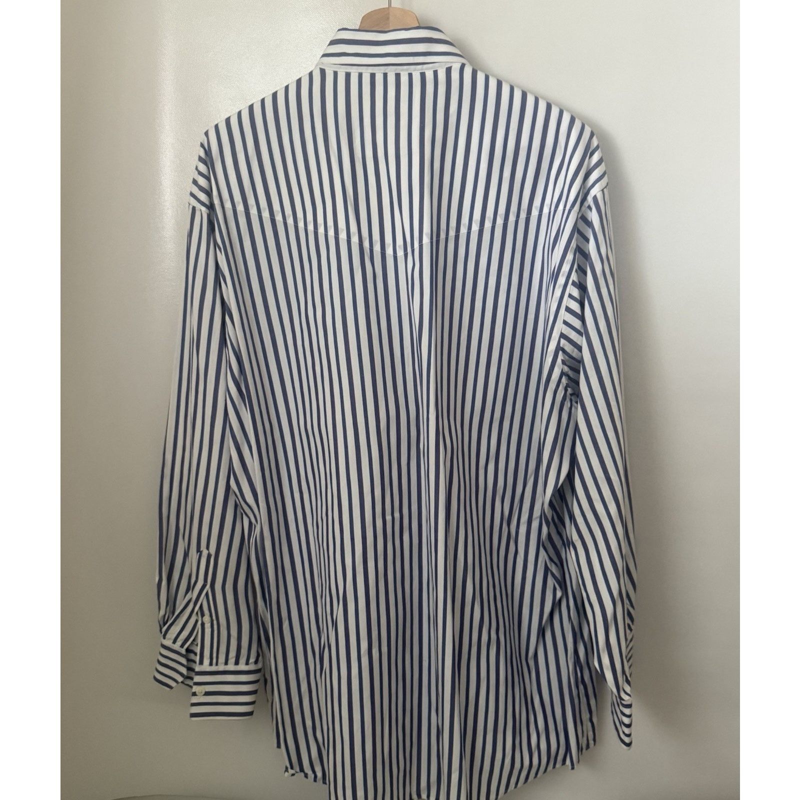 Lucchese Lucchese Shirt Striped 1883 Button Down Western USA Size US XL / EU 56 / 4 - 2 Thumbnail