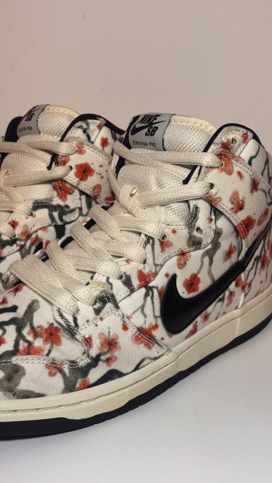 Nike SB Nike SB Dunk High Pro Cherry Blossom 305050-106 40.5EU 7.5US Size US 7.5 / EU 40-41 - 3 Thumbnail