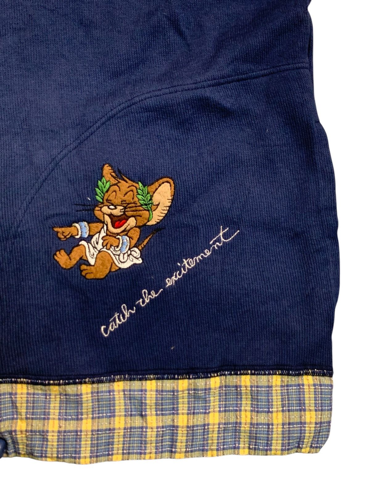 Japanese Brand Rare Design Vintage Tom & Jerry Graphic Print Zip-up Hoodie Size L / US 10 / IT 46 - 9 Thumbnail