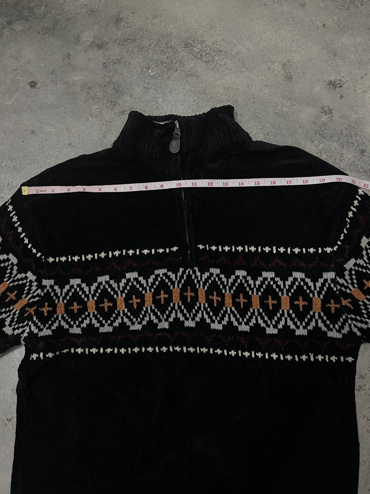 Gianni Valentino Gianni Valentino Knit Sweater Quarter Zipper Size US L / EU 52-54 / 3 - 12 Thumbnail