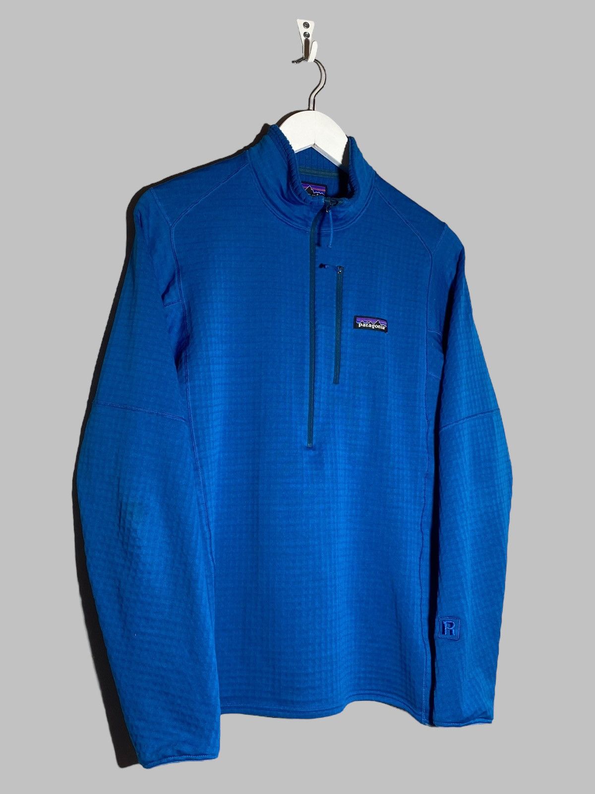 Patagonia Patagonia Waffle Fleece Full Zip Blue Sweater Size US M / EU 48-50 / 2 - 5 Thumbnail