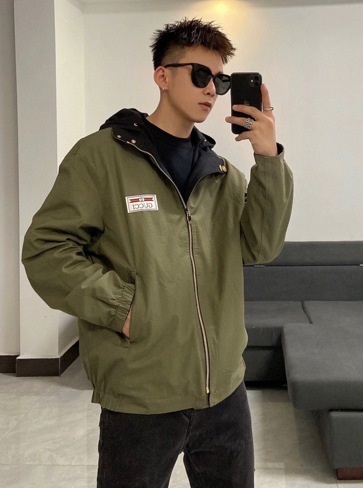 Gucci reversible gucci jacket in size 44 Size US S / EU 44-46 / 1 - 8 Thumbnail