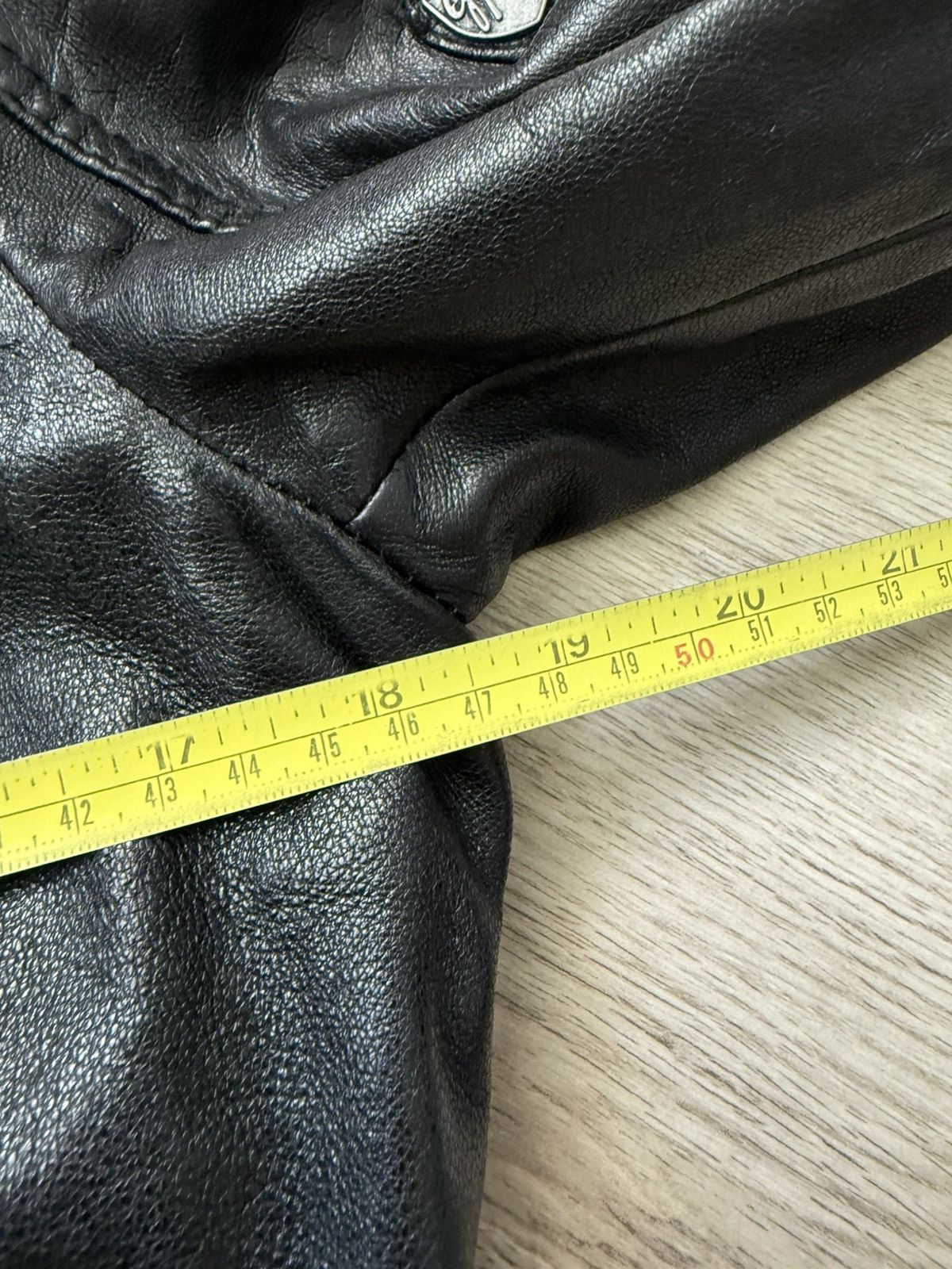 Gypsy Gipsy Leather Biker Jacket Hooded Black Moto Slim Fit Size S Size S / US 4 / IT 40 - 9 Thumbnail