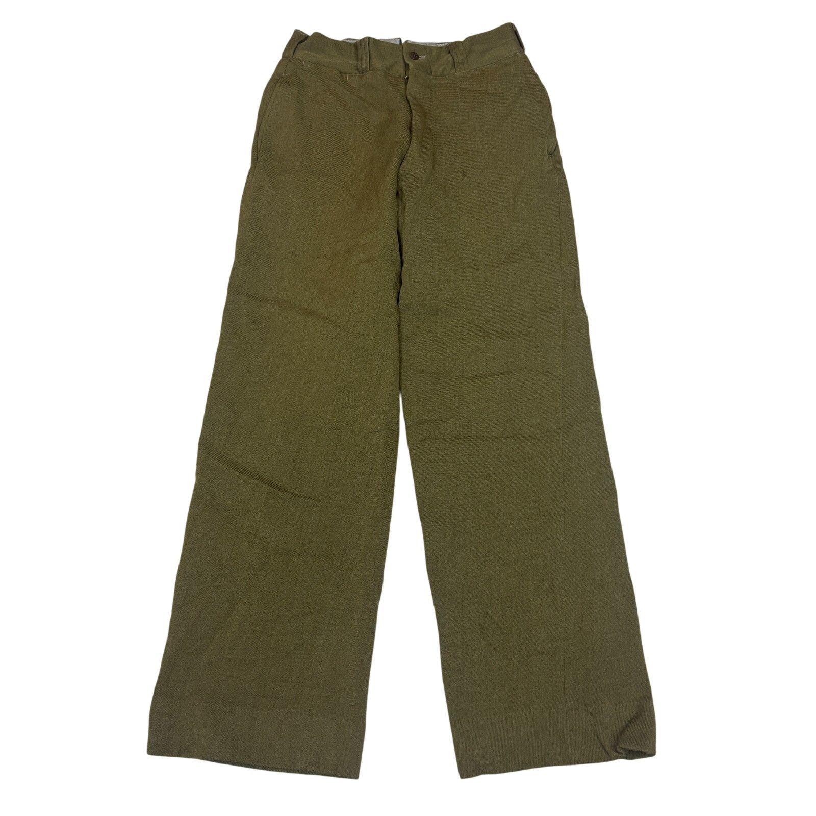 Vintage Vintage 50s 60s Military Army Trousers Pants Men's 28x29.5 Size US 28 / EU 44 - 1 Thumbnail