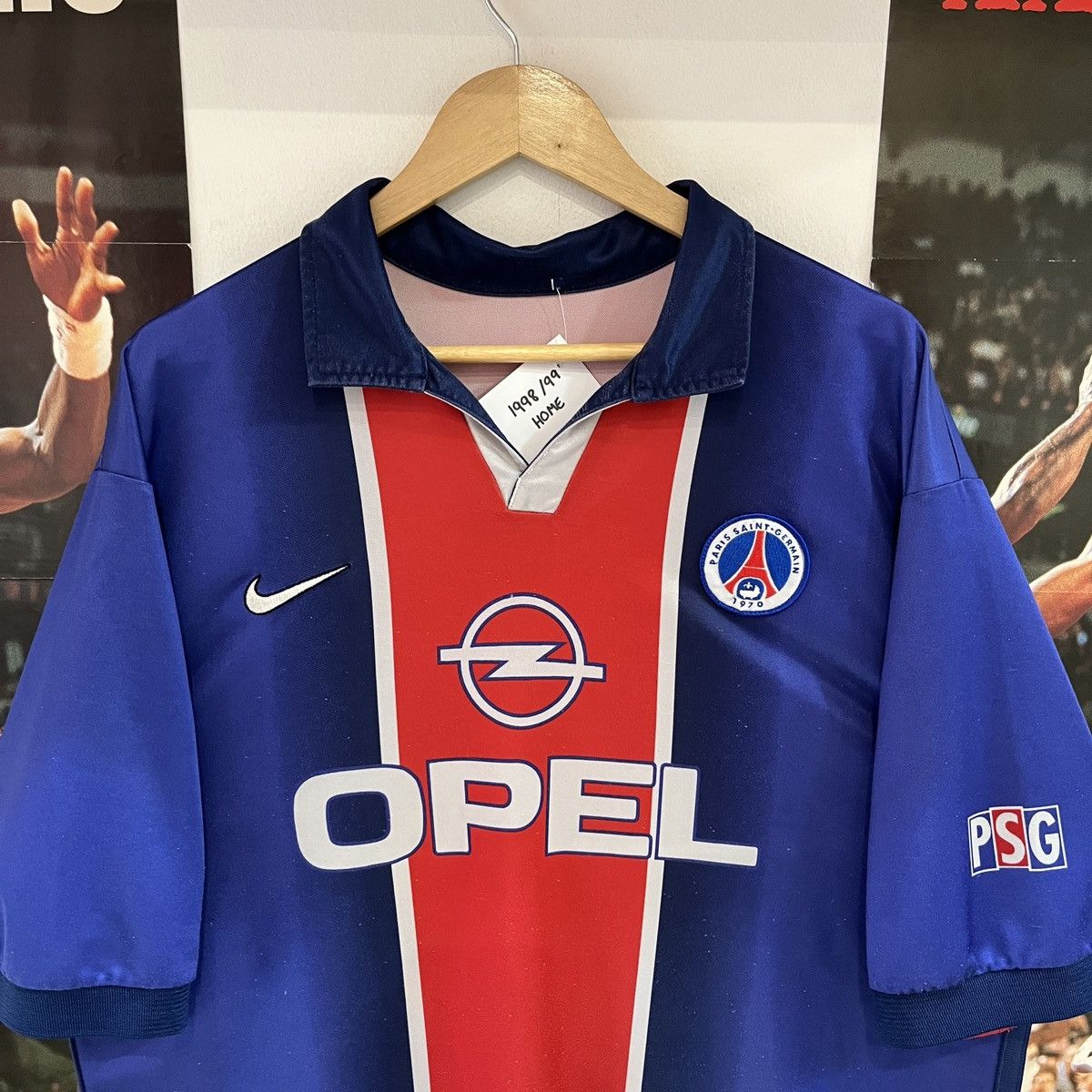 Nike Vintage Paris Saint Germain 98-99 Nike Football Jersey Shirt Size US XXL / EU 58 / 5 - 3 Thumbnail