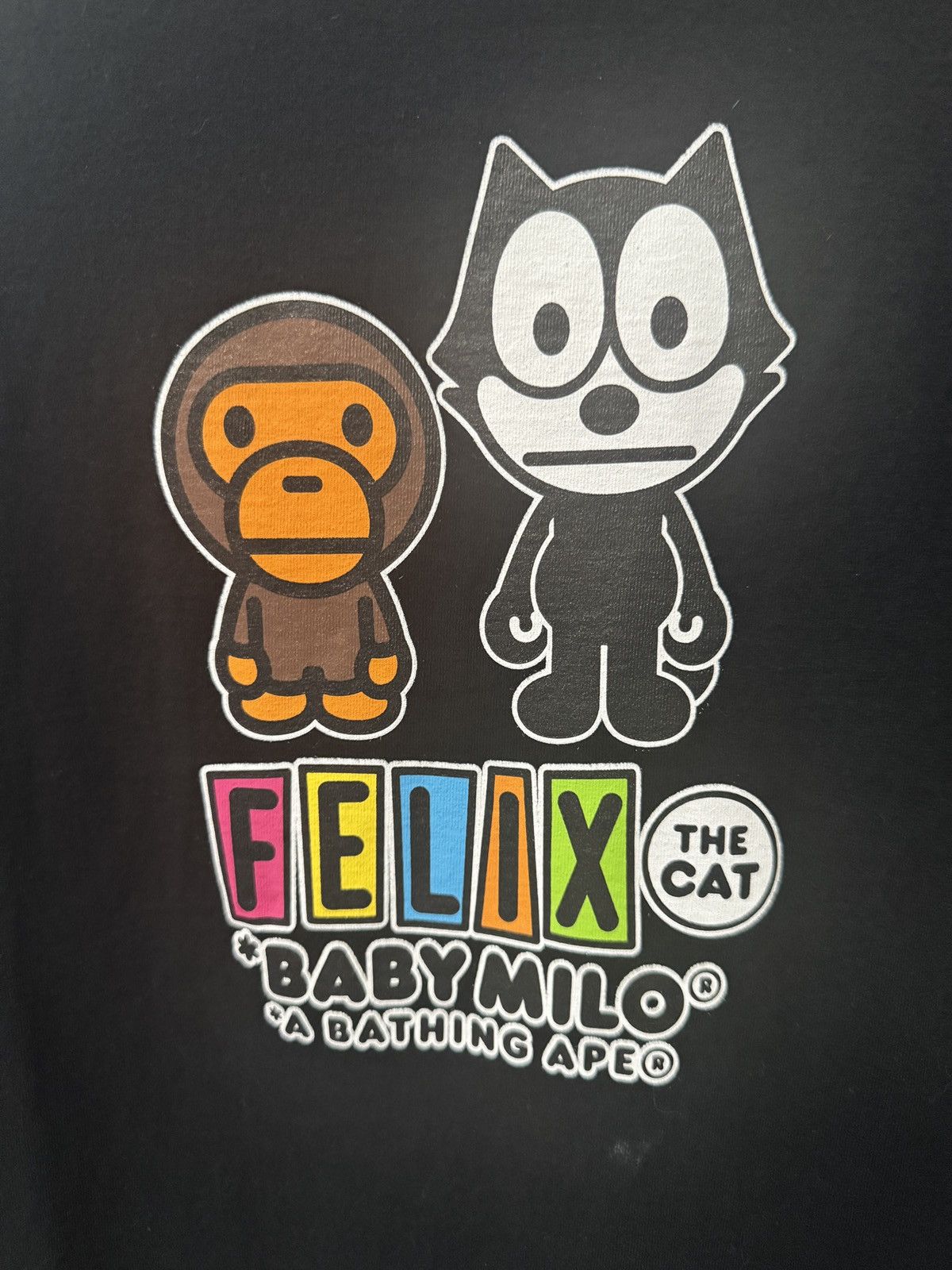 Bape Bape X Felix the Cat collab ladies short sleeve Size XS / US 0-2 / IT 36-38 - 2 Thumbnail