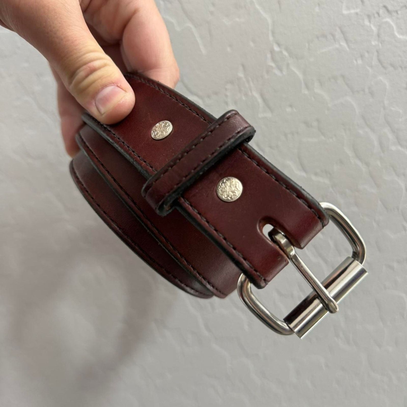 Other Thick Leather Belt Made With High Quality Materials Size 40 - 1 Thumbnail