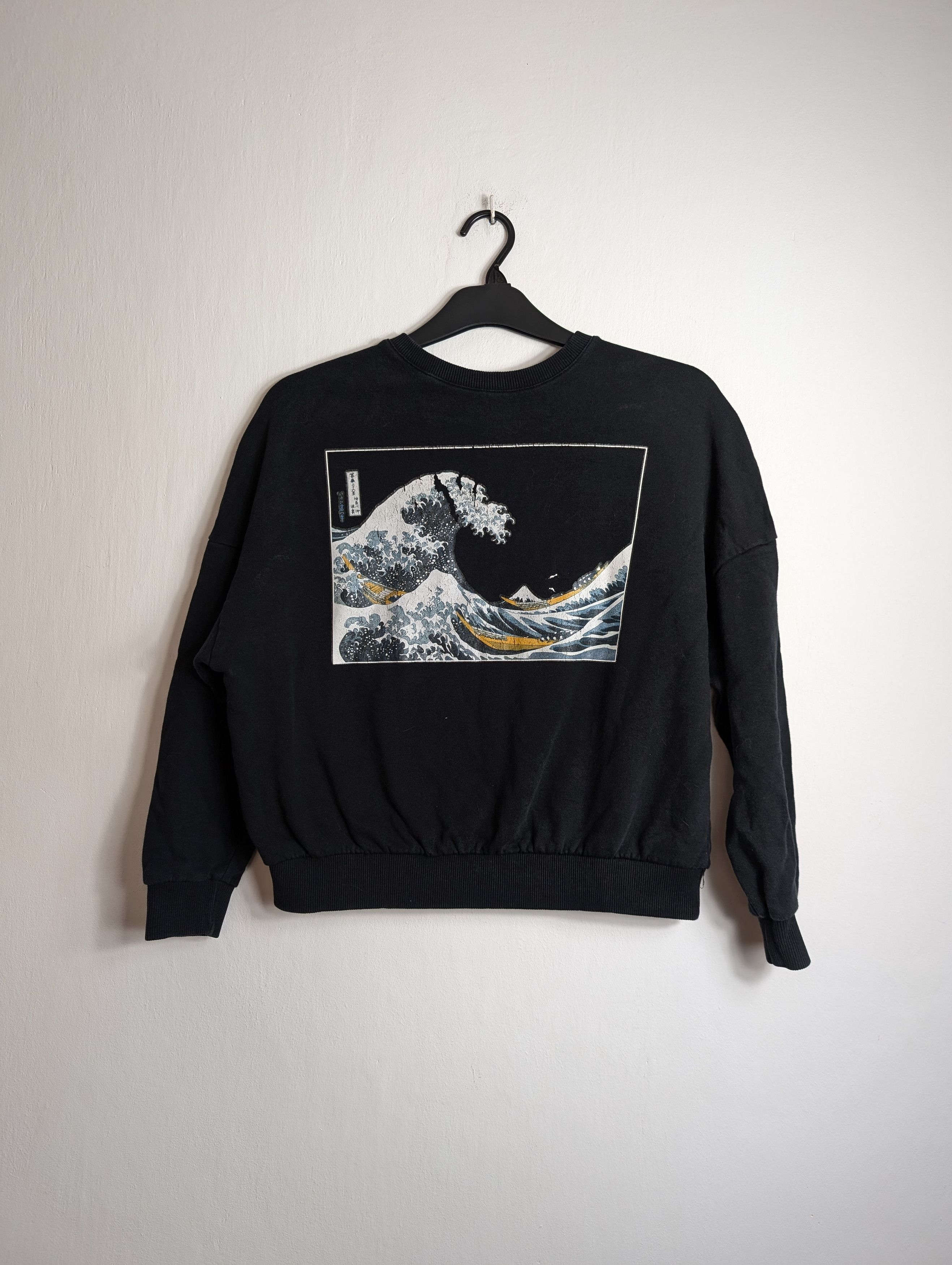 Other Great Wave Kanagawa Japanese Art Print Sweatshirt Streetwear Size S / US 4 / IT 40 - 1 Thumbnail