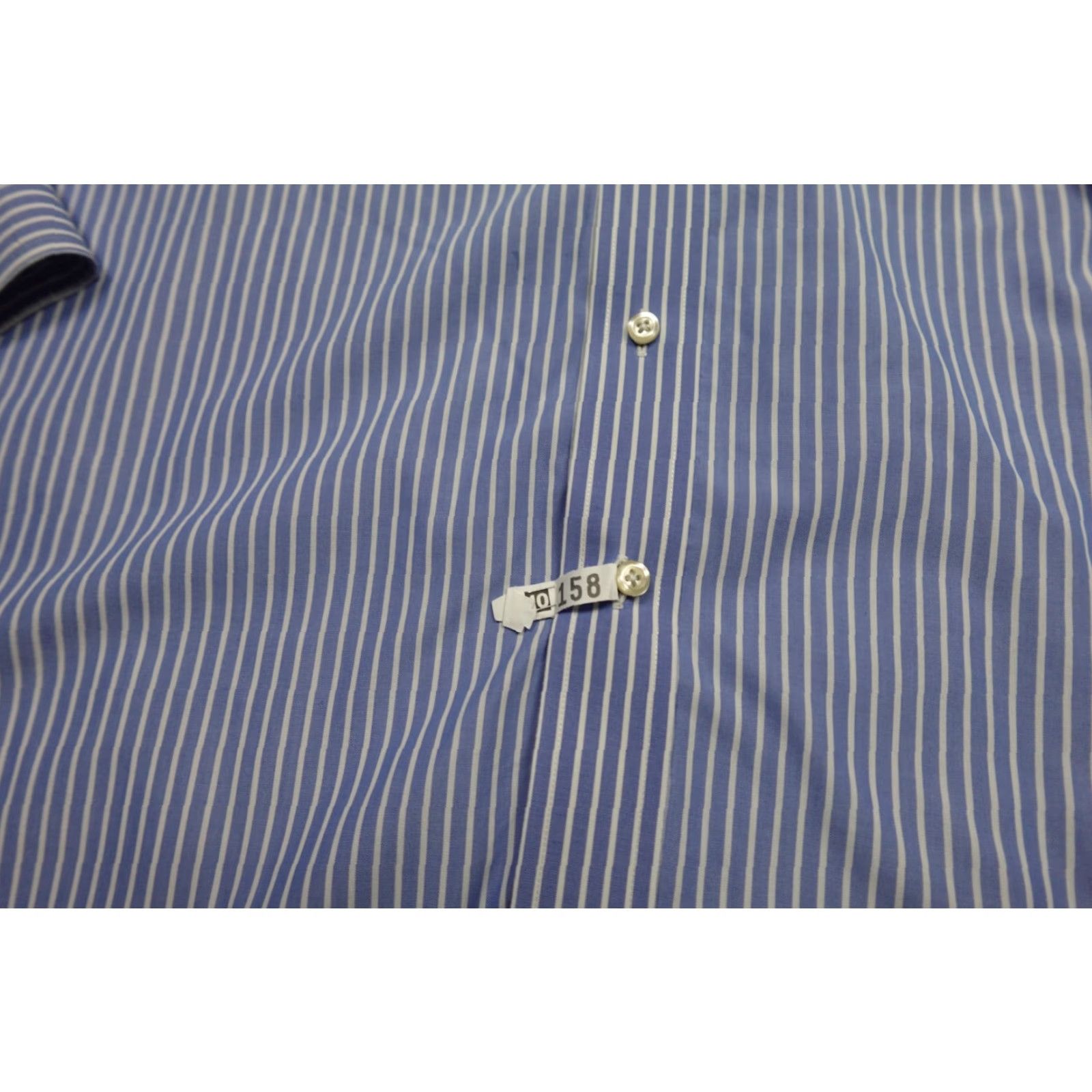 Brooks Brothers Brooks Brothers Button-Up Shirt Mens 17.5 Blue Regent Check Button-Down Collared Non-Iron Casual Size 48R - 4 Thumbnail