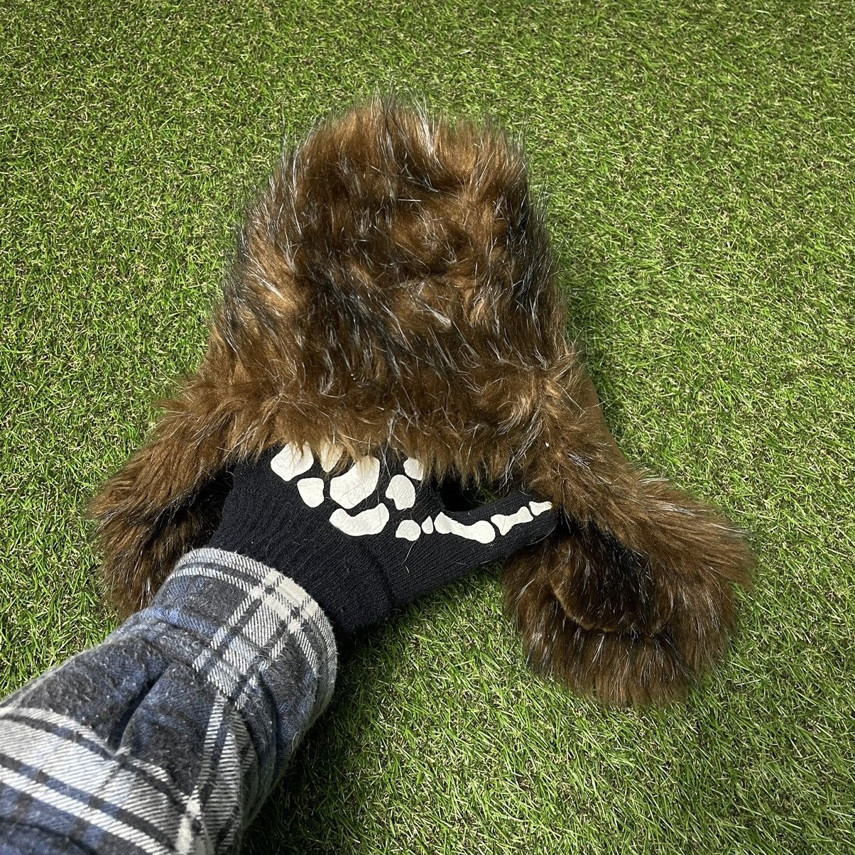 Vintage Vintage Y2K Fuzzy Beanie Alt Grunge Uzi Vert Oversized OS Size ONE SIZE - 1 Thumbnail