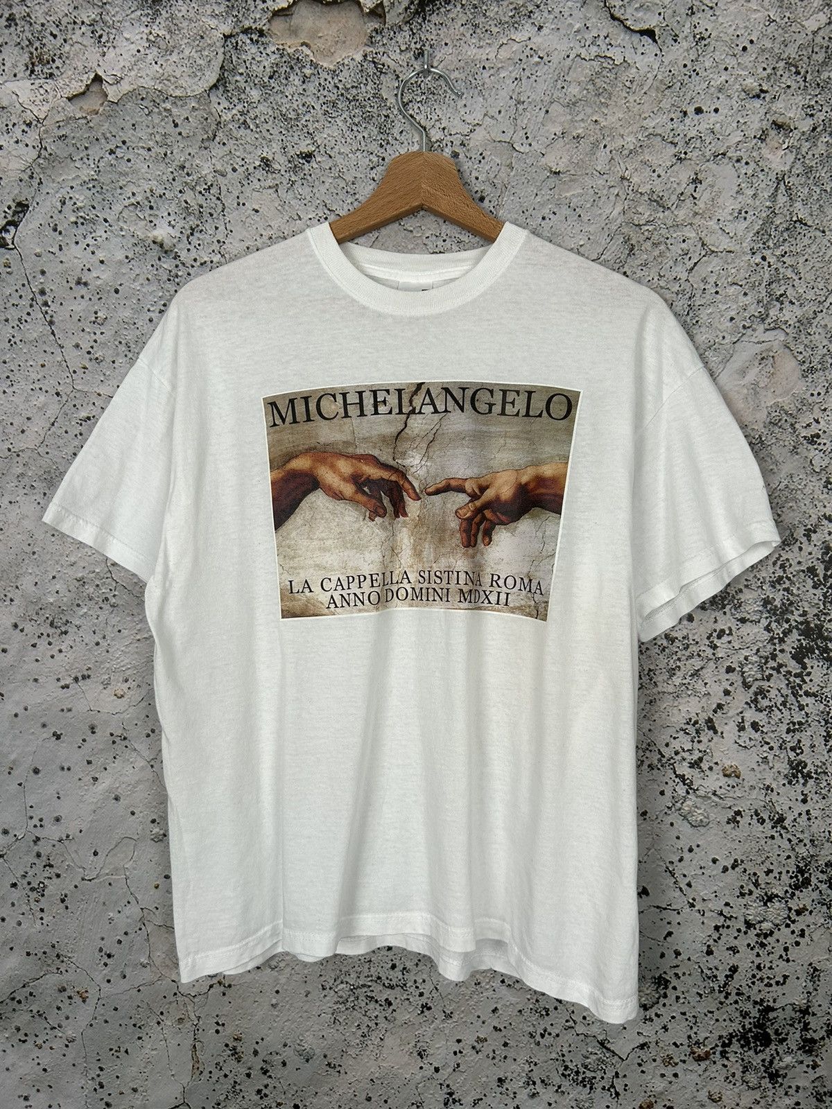 Vintage Vintage Michel Angelo Art Graphic 90s Y2K Rock Skate Size US L / EU 52-54 / 3 - 1 Thumbnail