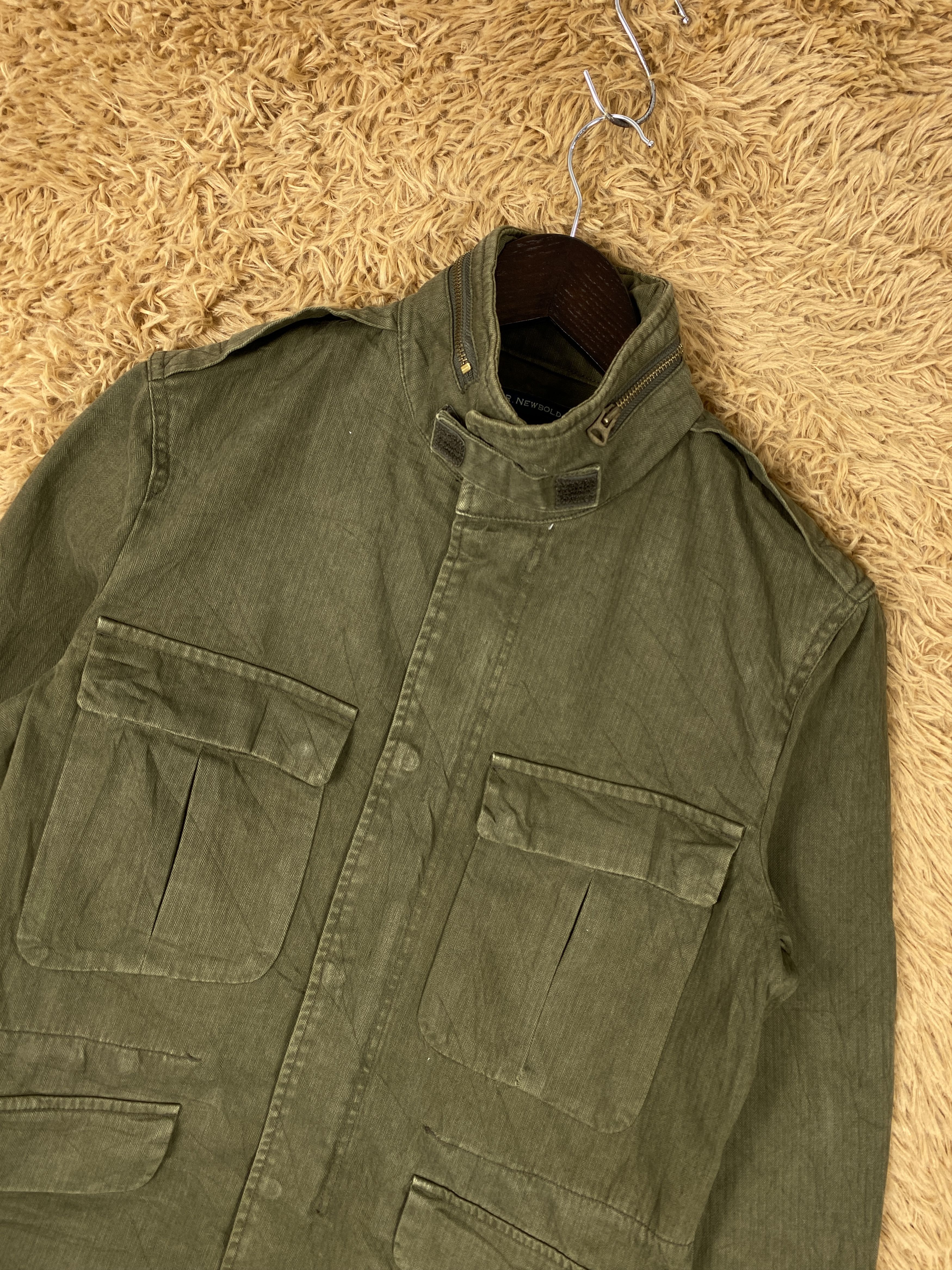 R.Newbold Vintage R. Newbold Rugged Military Jacket J2147 Size US S / EU 44-46 / 1 - 2 Thumbnail