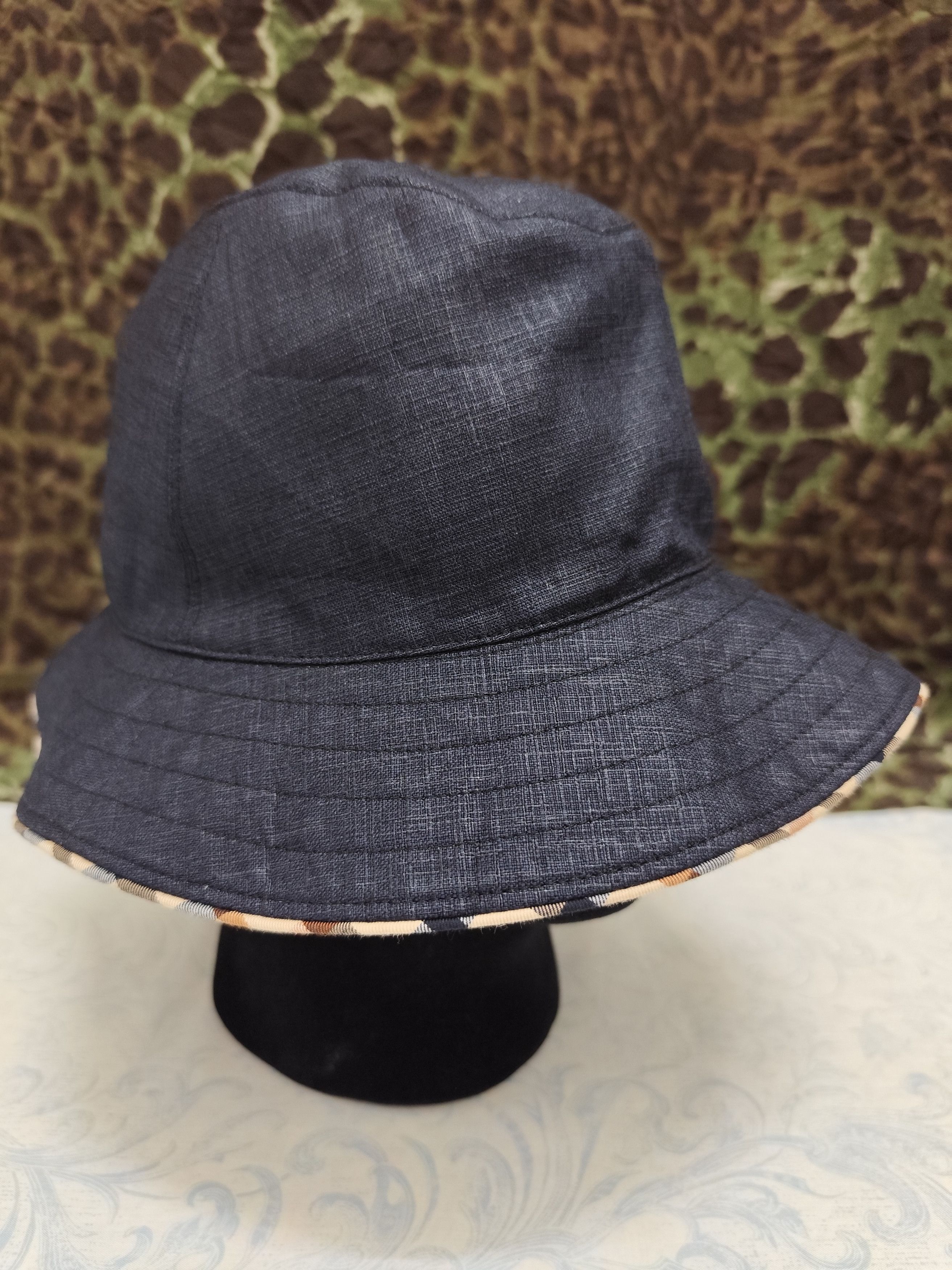 DAKS DAKS Reversible Bucket Hat Size ONE SIZE - 4 Thumbnail