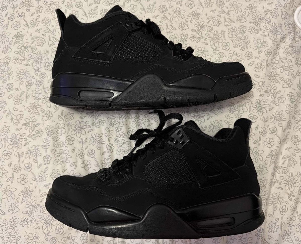 Nike black cat jordan 4 Size US 6 / EU 39 - 1 Thumbnail