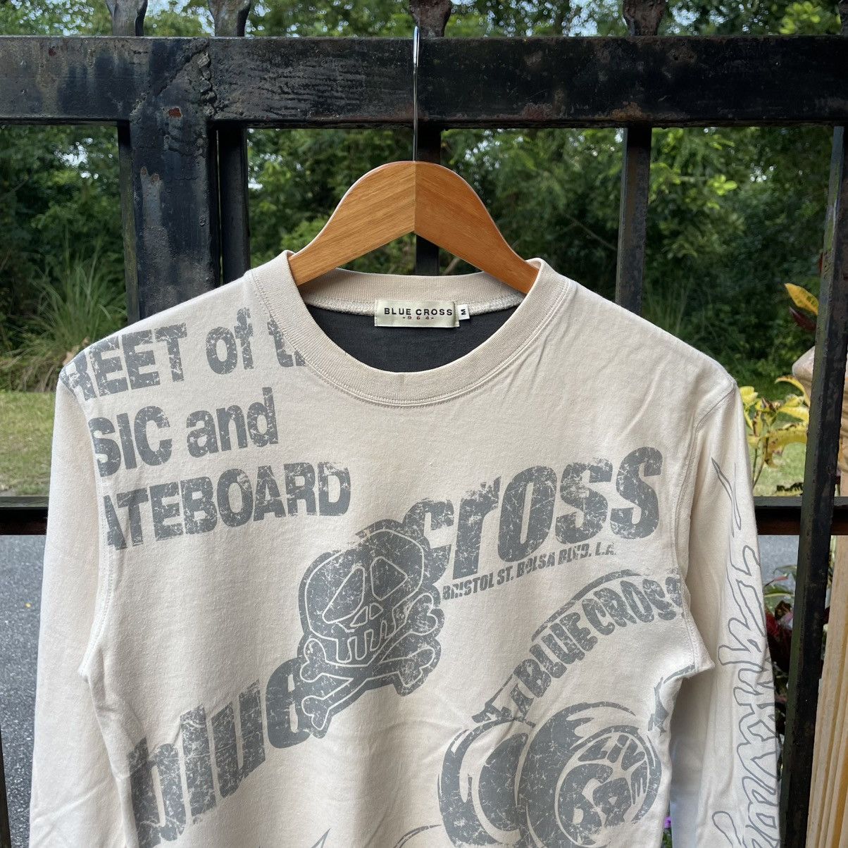 Welcome Skateboards 🔥Vintage Blue Cross Skateboarding Company Long Sleeves Tee Size US S / EU 44-46 / 1 - 3 Thumbnail