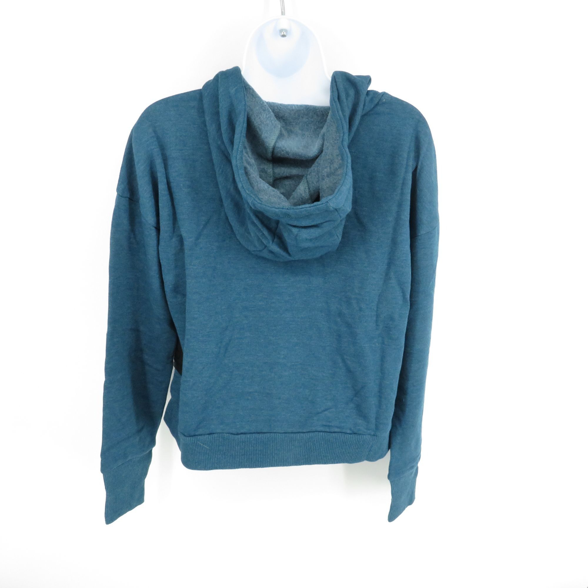 Other 90 Degree By Reflex Women's Teal Blue Hooded Sweatshirt L NW Size L / US 10 / IT 46 - 4 Thumbnail