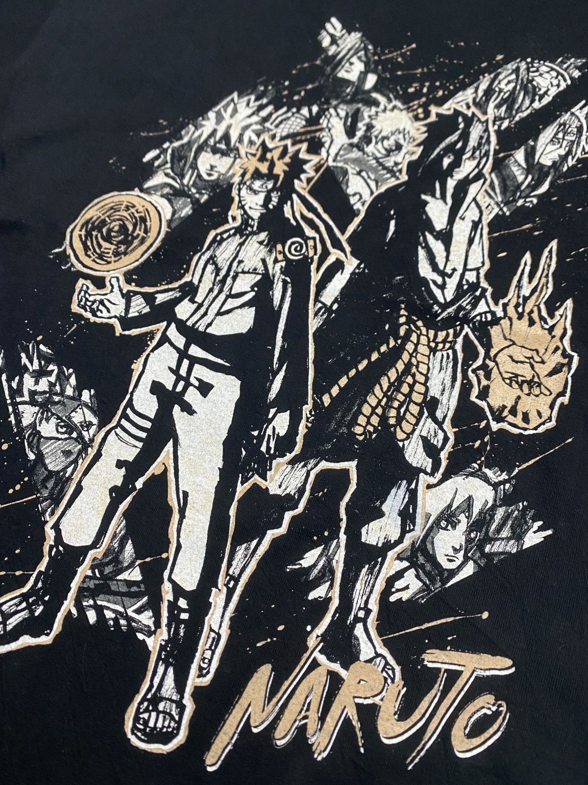 Anime Superb rare Vintage OG Naruto/Obito/Sasuke tee Size US L / EU 52-54 / 3 - 4 Thumbnail